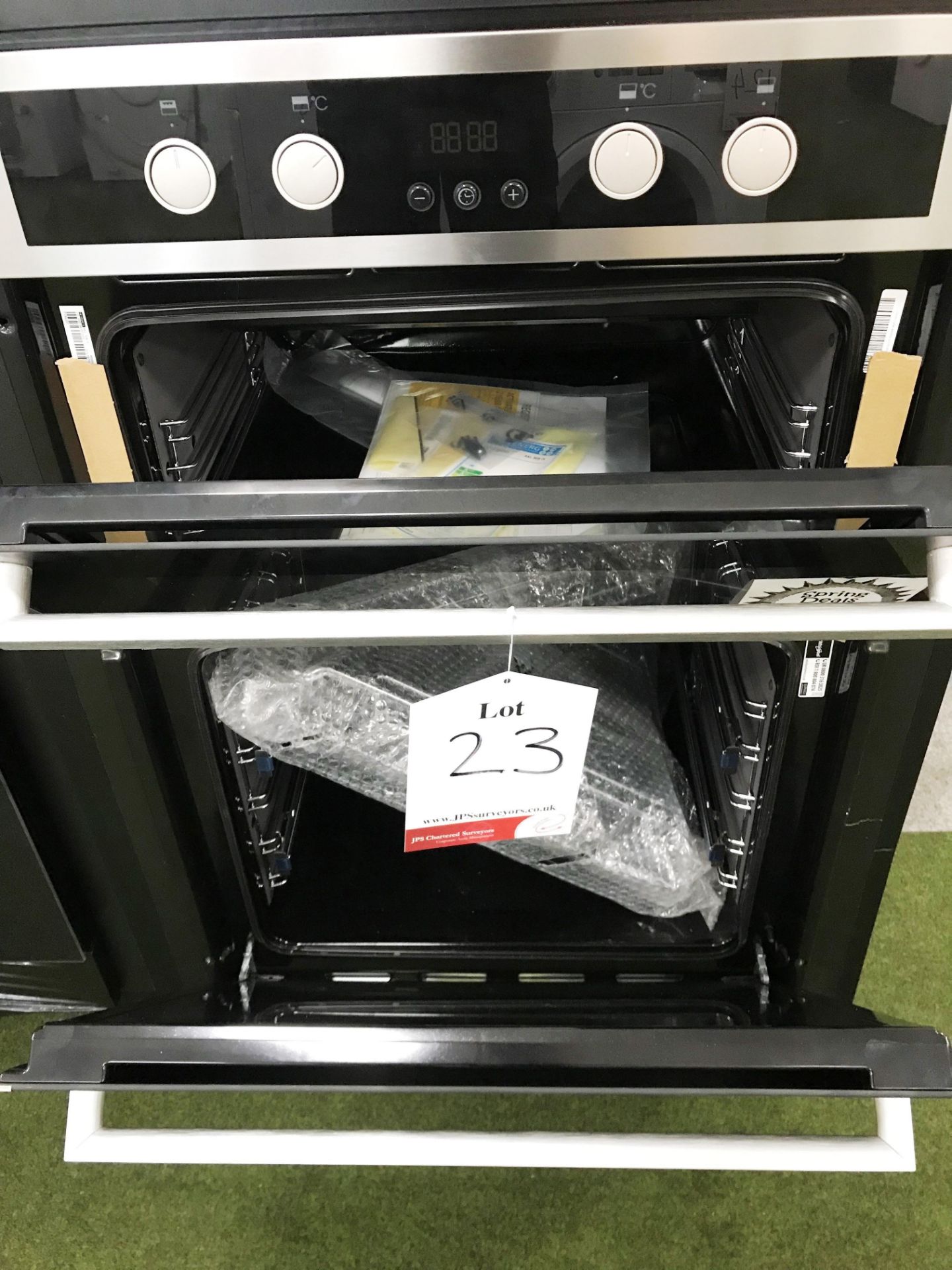 Ex Display Whirlpool AKL309IX Built In Double Oven - Stainless Steel - RRP£529 - Image 3 of 3
