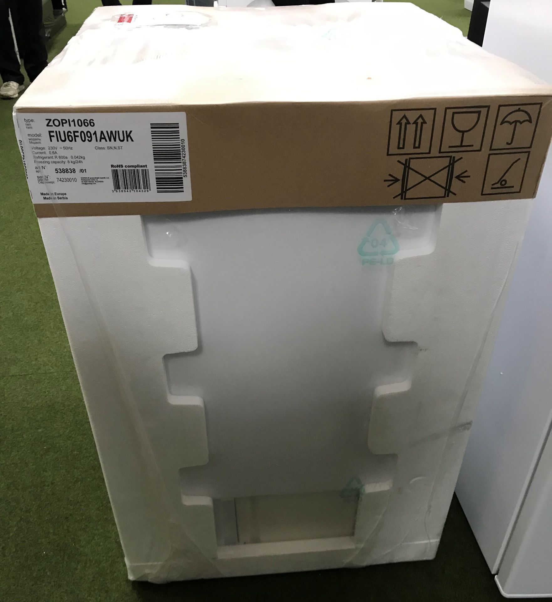 New Gorenje FIU6F091AWUK Integrated Undercounter Freezer - RRP£299 - Image 3 of 3