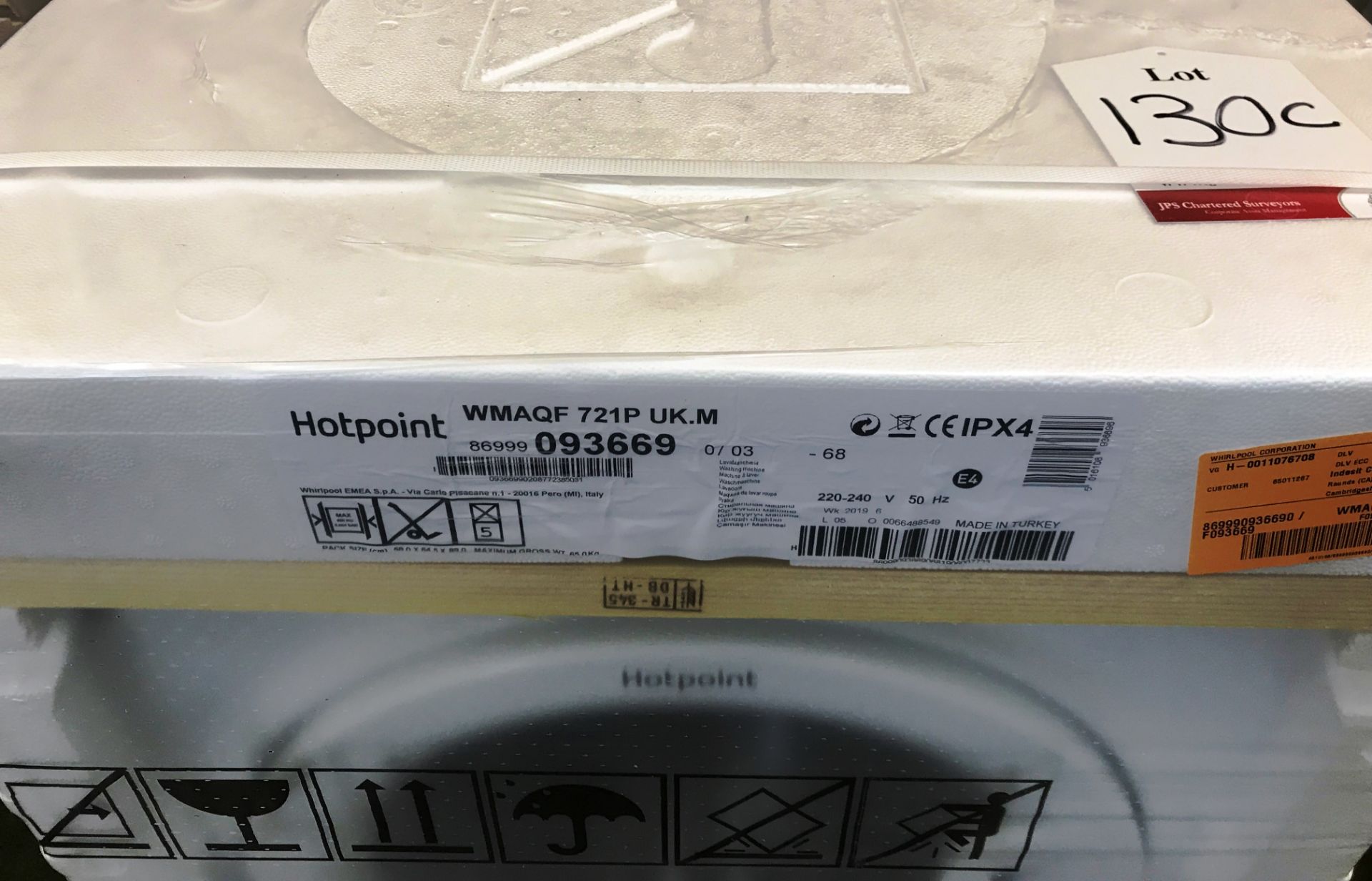 New Hotpoint WMAQF721 Washing Machine - White - RRP£214 - Image 2 of 5