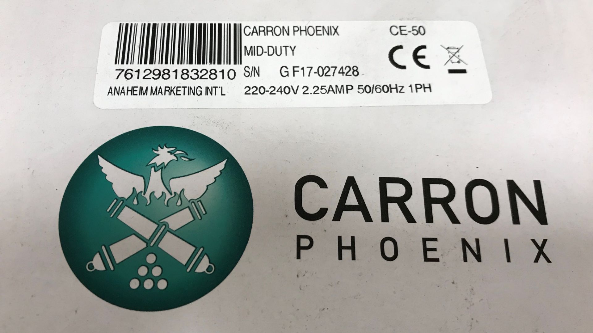 Carron Phoenix Carronade CE-50 Food Waste Disposal Unit - Black - RRP£159 - Image 2 of 4