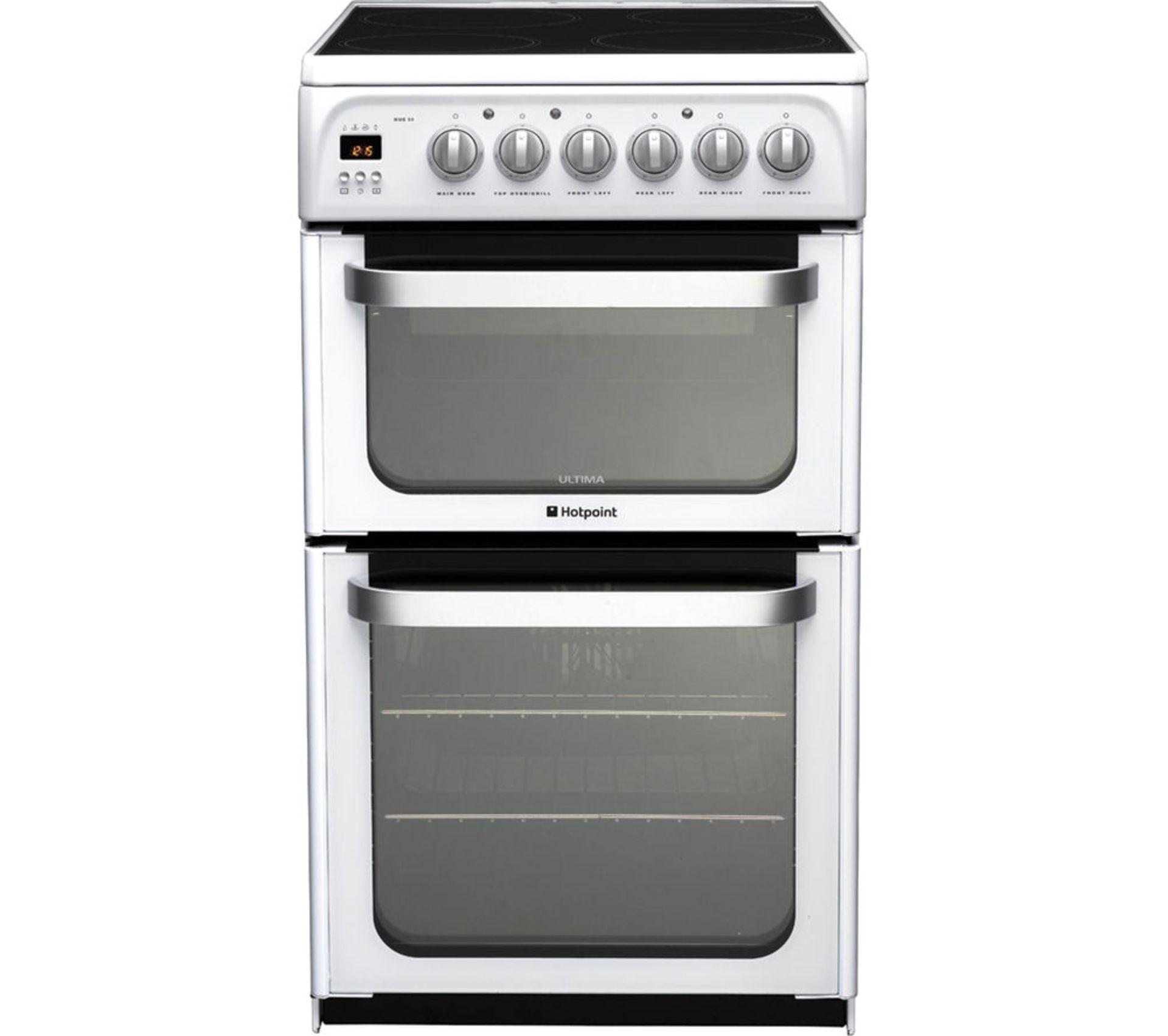 New HOTPOINT Ultima HUE53PS Electric Ceramic Cooker - White - RRP£439