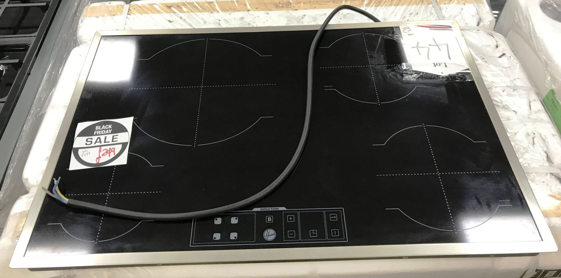 Ex Display Hoover HVI 740X Induction Hob - RRP£249 - Image 2 of 3