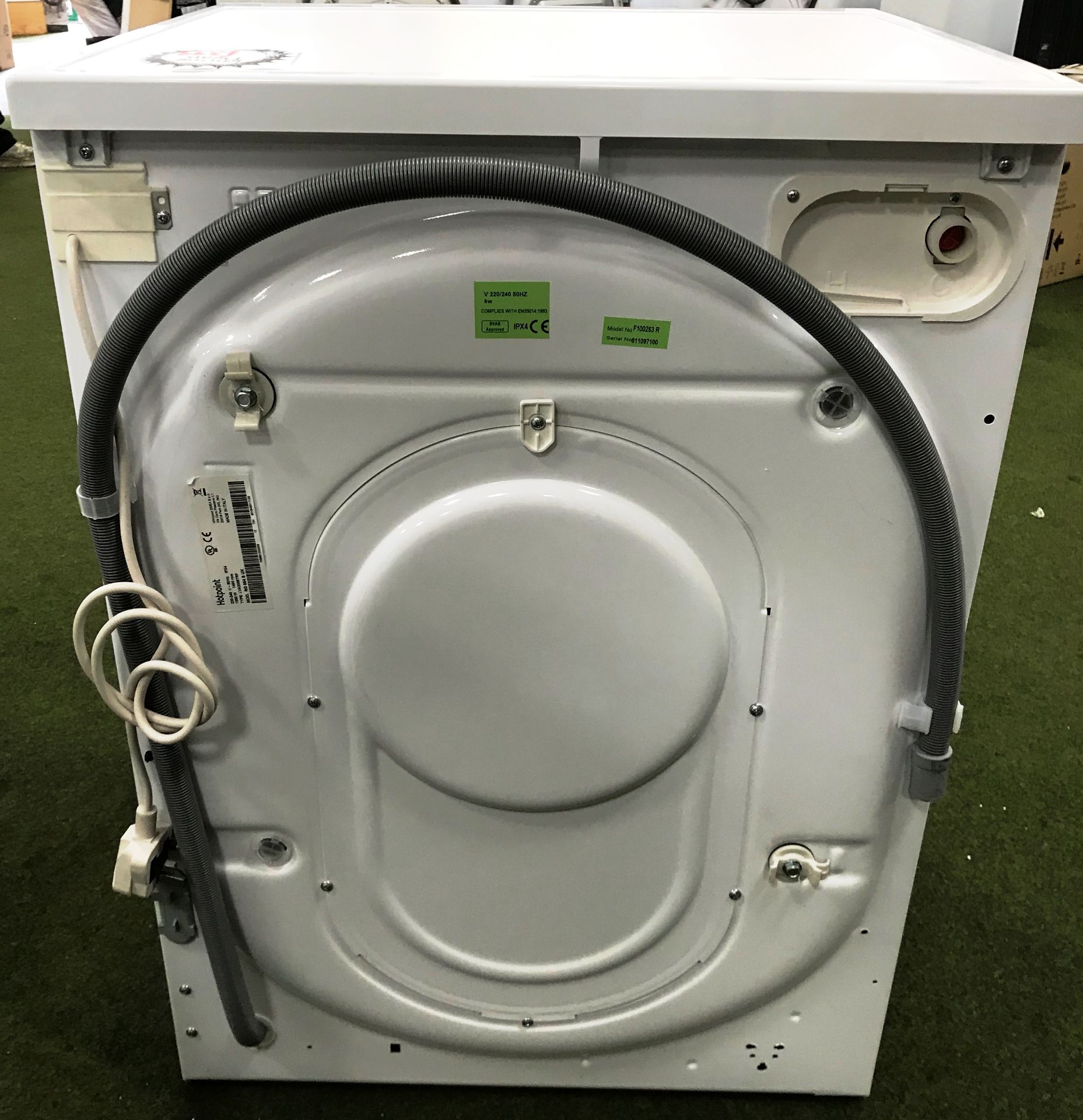 Ex Display Hotpoint RG864S UK Washer Dryer - White - RRP£399 - Image 6 of 9