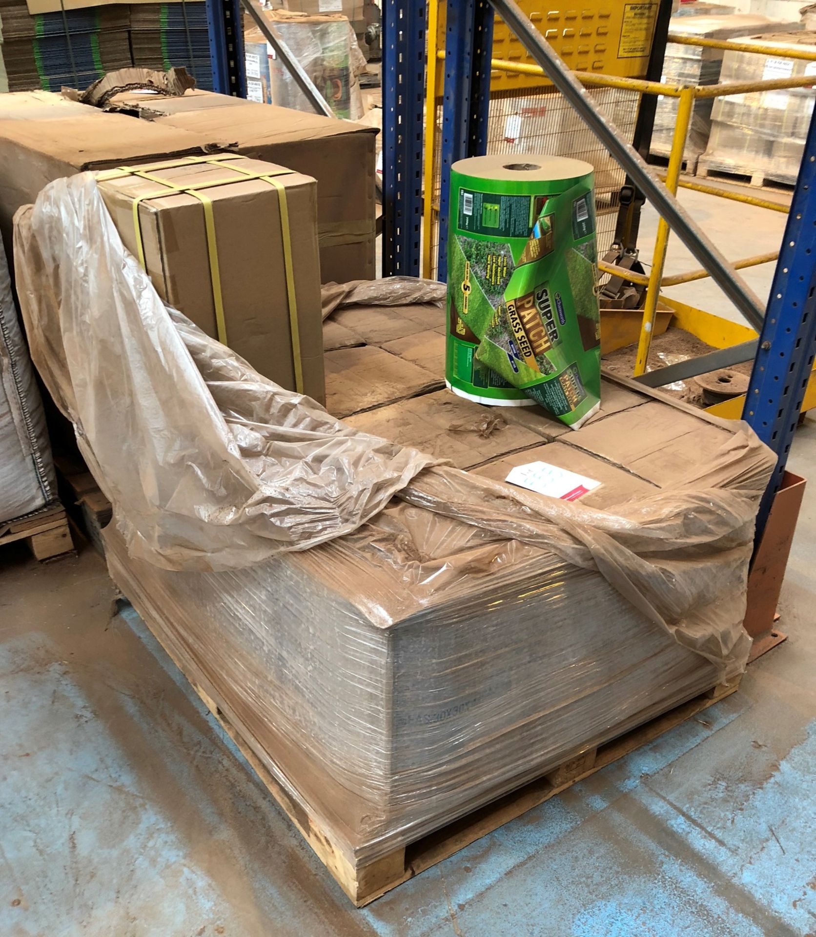 Pallet of LT-CH0054 Super Patch 200g V8 Packaging Film