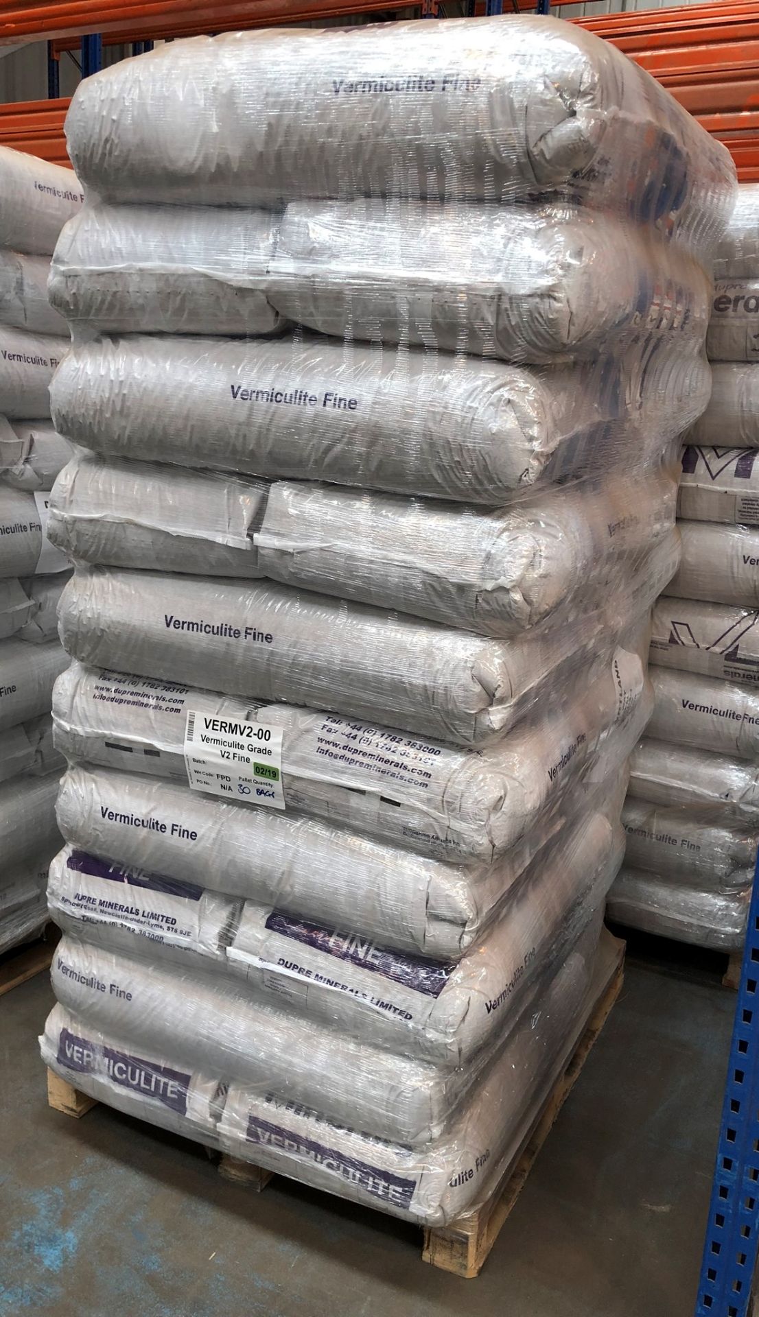 30 x Bags of Vermiculite Grade V2 Fine