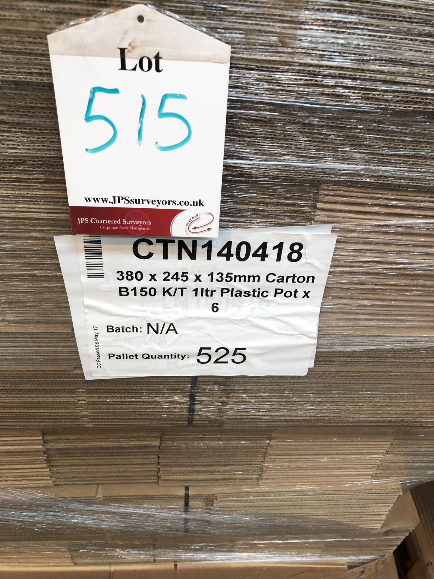 Approximately 525 x Carton B150 K/T Cardboard Boxes | Size: 380 x 245 x 135mm - Image 2 of 2