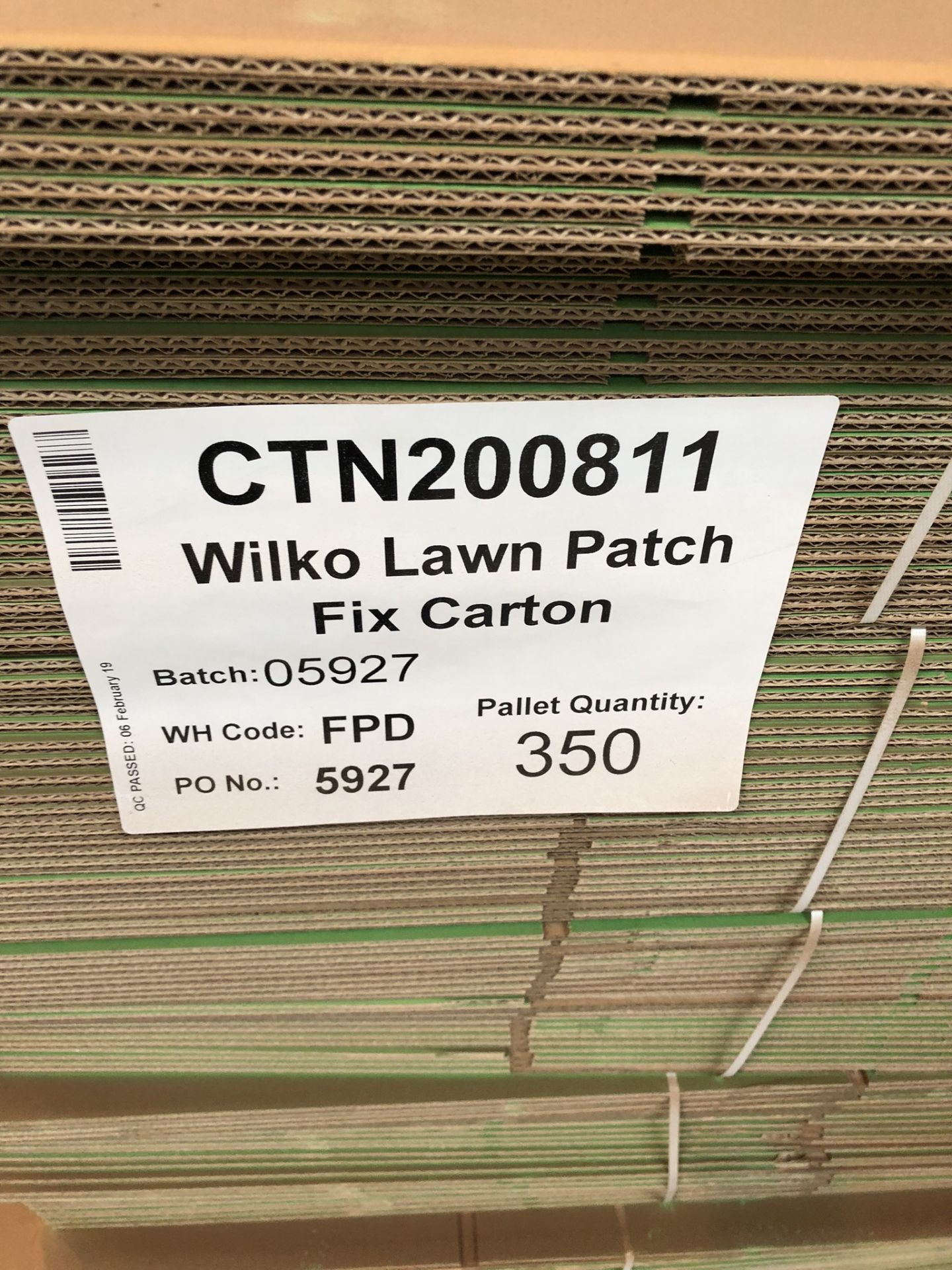 Approximately 350 x Wilko Lawn Patch Fix Cartons - Image 2 of 2