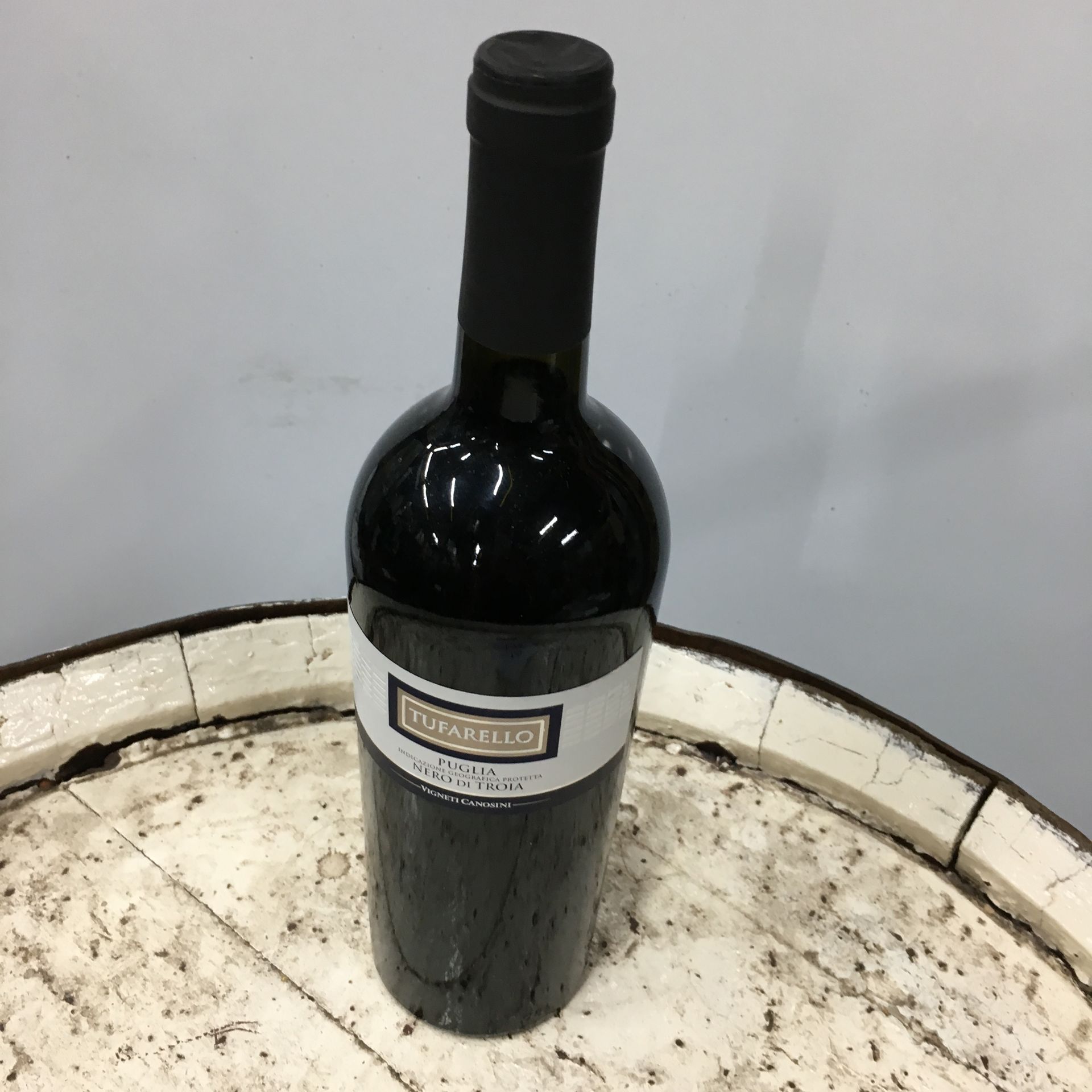 6 x 75cl Bottles ofT ufarello Nero di Troia Vigneti Canosini Puglia 2017