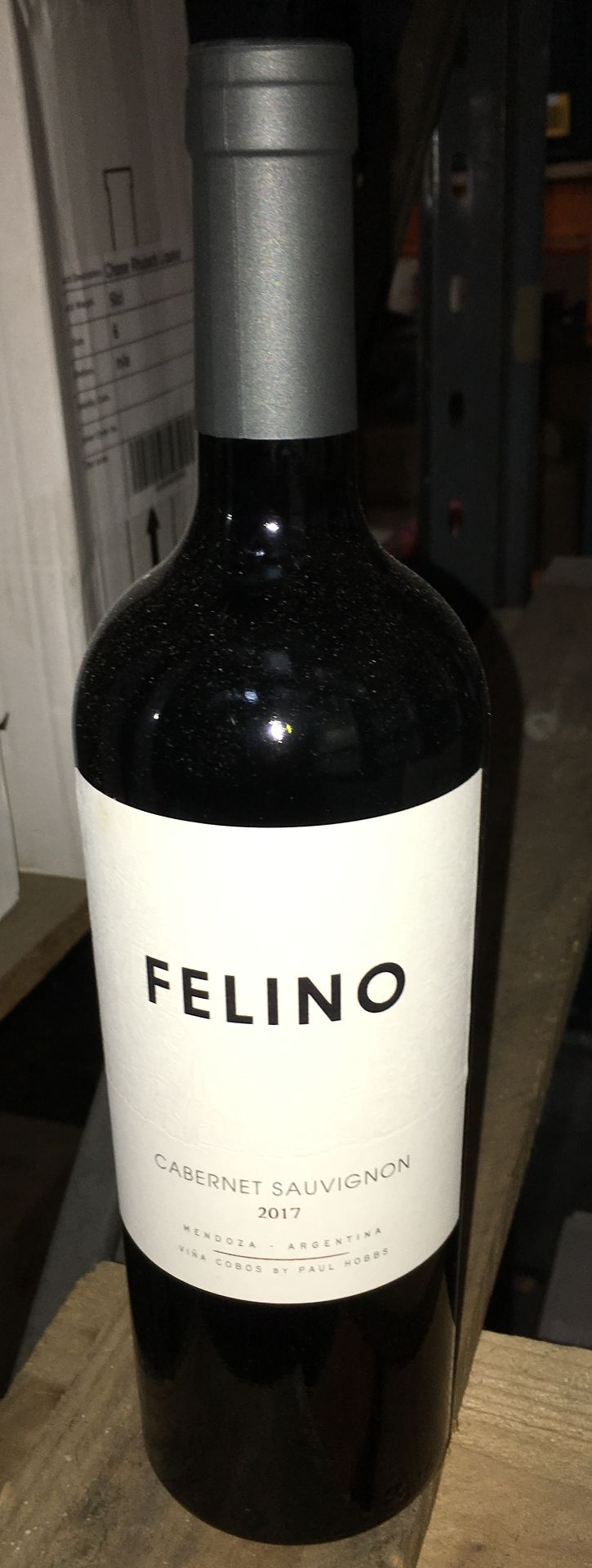 8 x 75cl Bottles Of Cobos Felino Cabernet Sauvignon 2017 Red Wine | RRP £13.48 per bottle