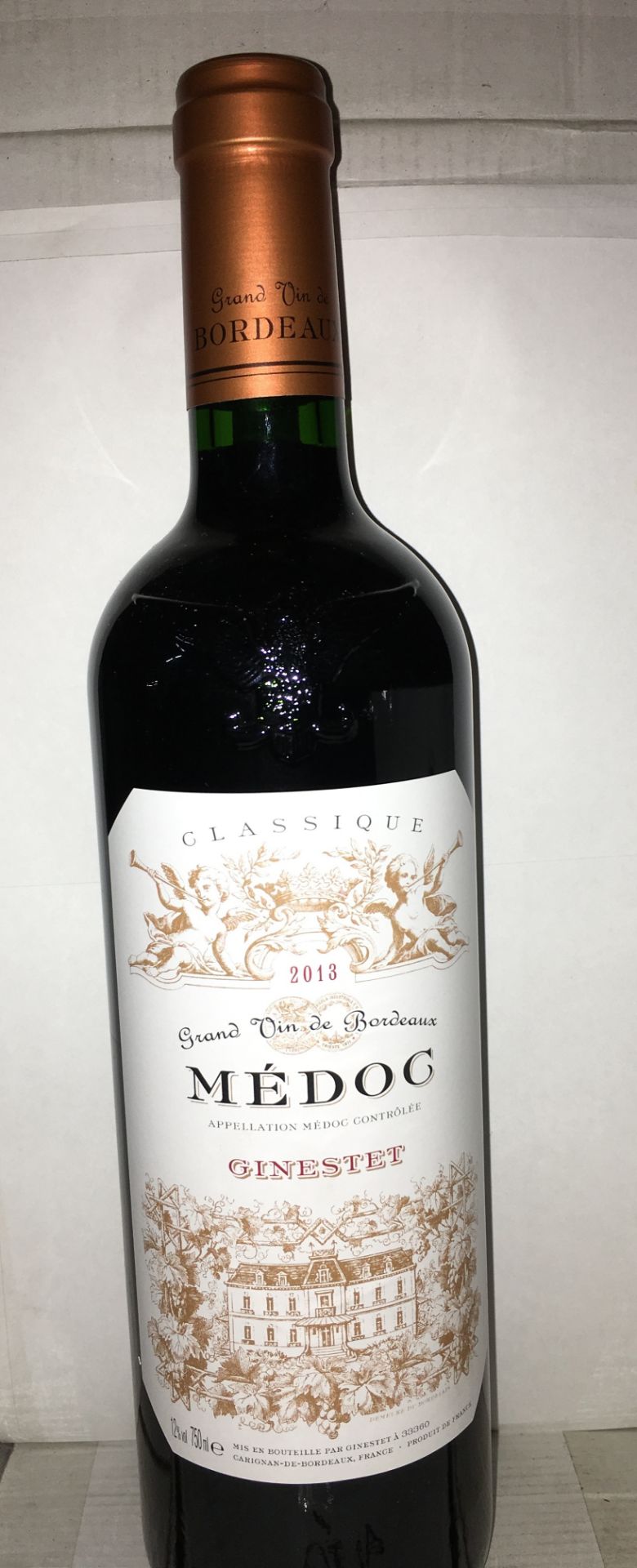 2 x 750ml Bottles Of Classique Medoc Ginestet 2013 Red Wine RRP £20.52 per bottle