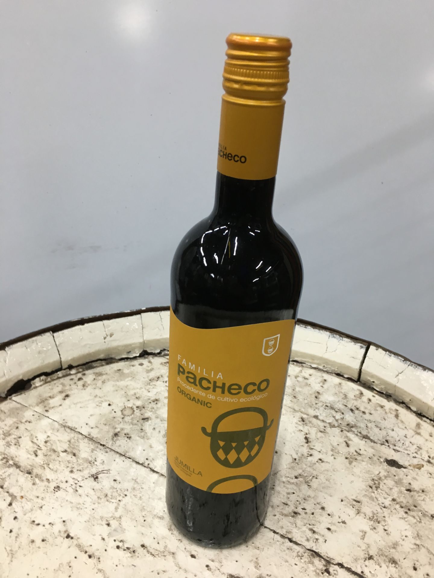 30 x 750ml Bottles of Familia Pacheco Organic 2016/2017