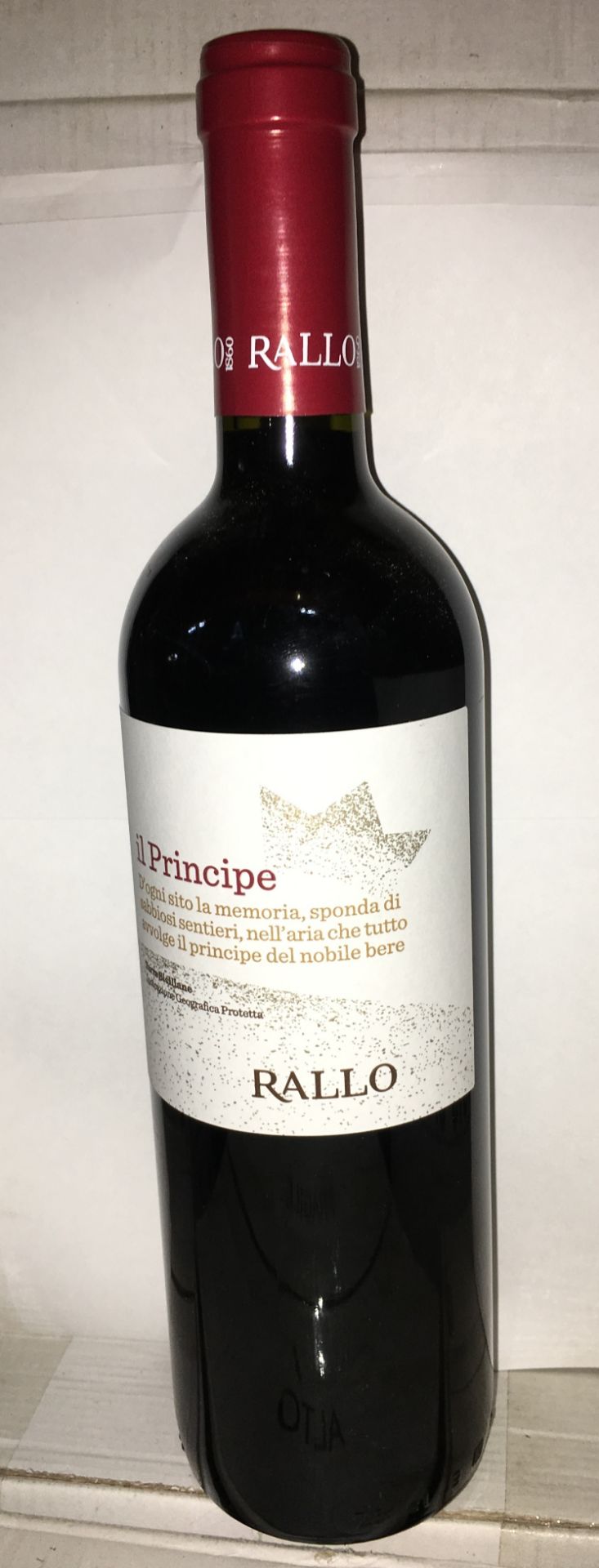 6 x 750ml Bottles Of Il Principe Rallo 2017 Red Wine | RRP £12.95