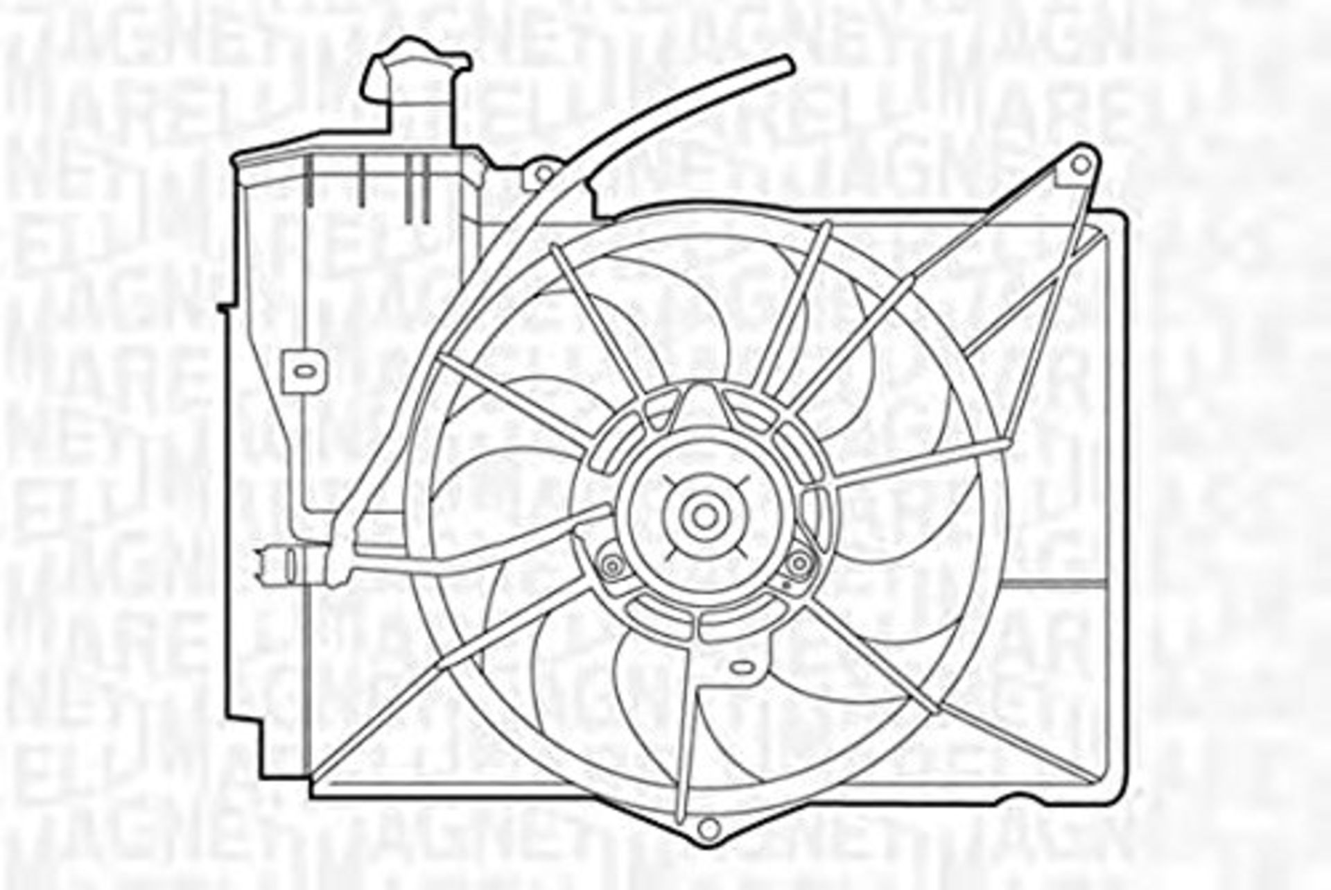 Magneti Marelli MTC360AX Fan Motor