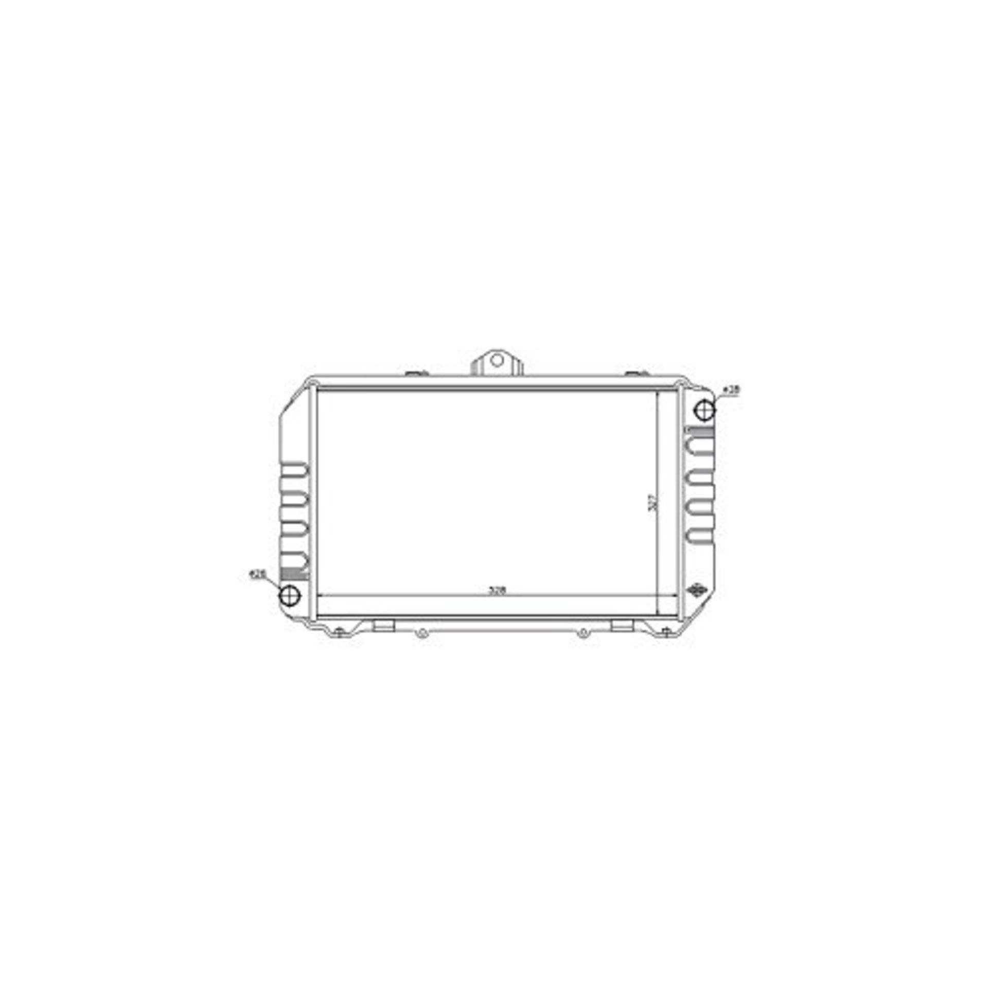 Nissens 64709 Radiator, engine cooling - Image 2 of 3