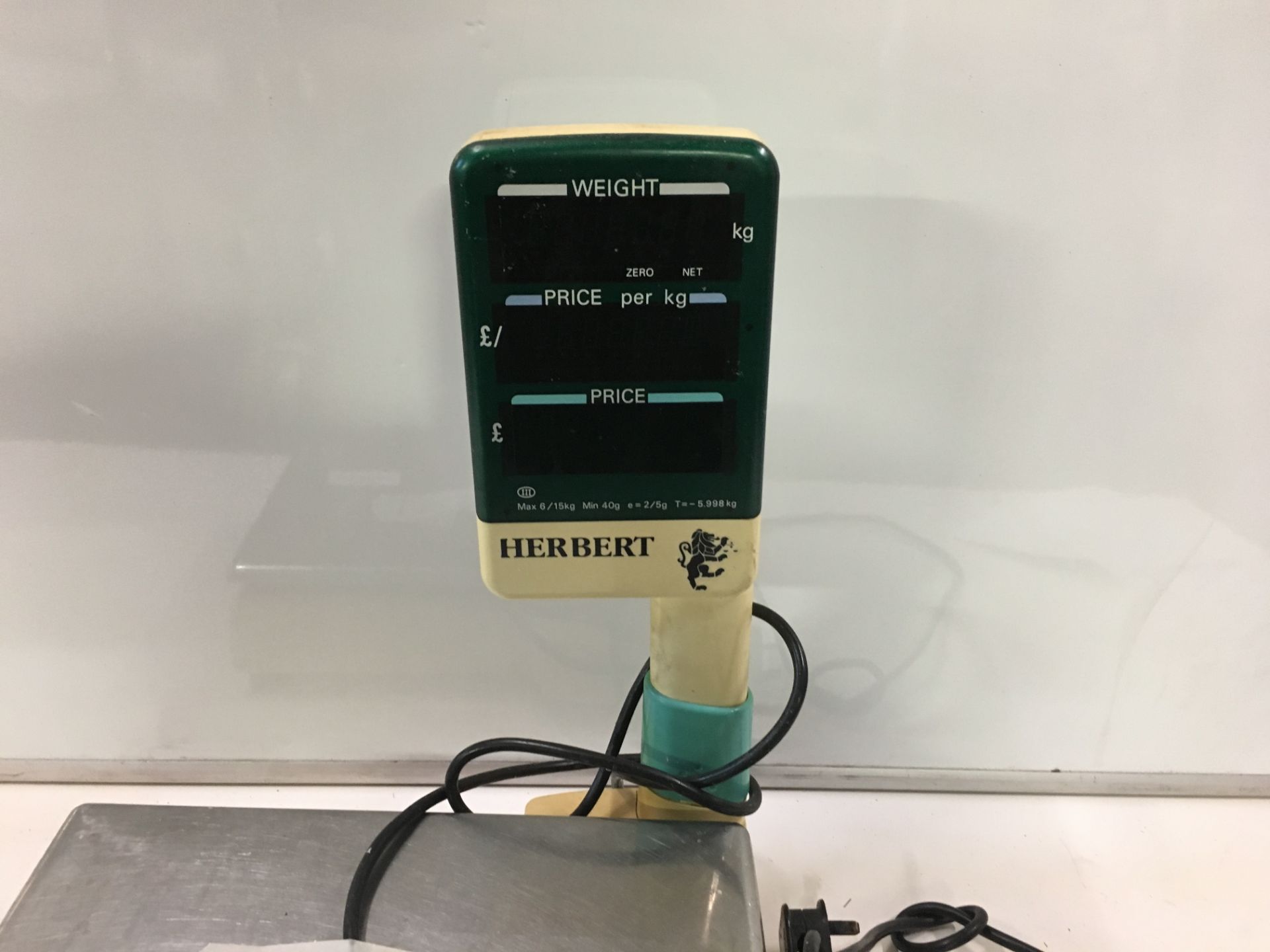 1 x Herbert Model DS-650 digital computing scales (See Photos) - Image 3 of 3