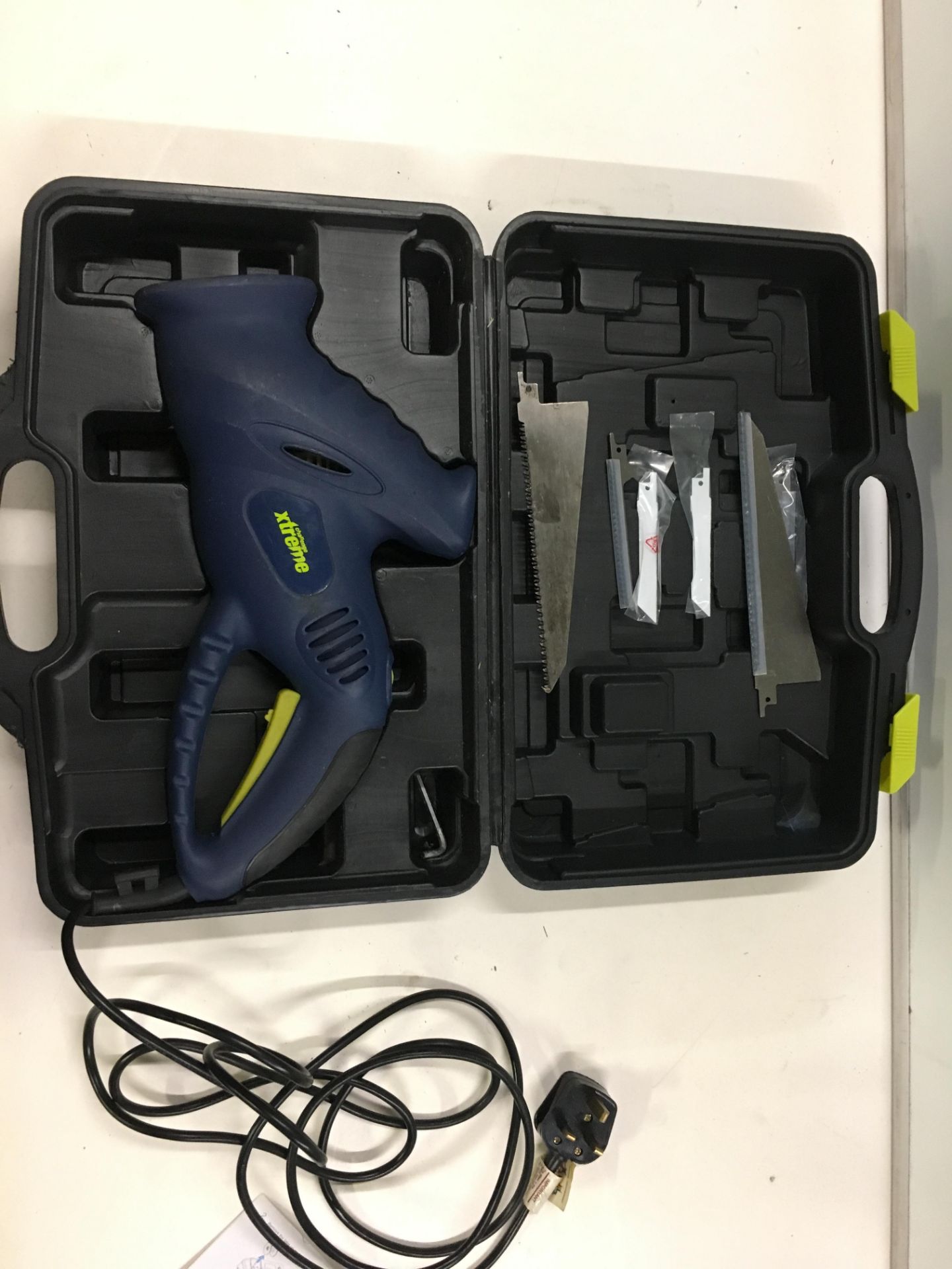 1 x Challenge Extreme PSR500 reciprocating saw in carry case 240v (See Description)