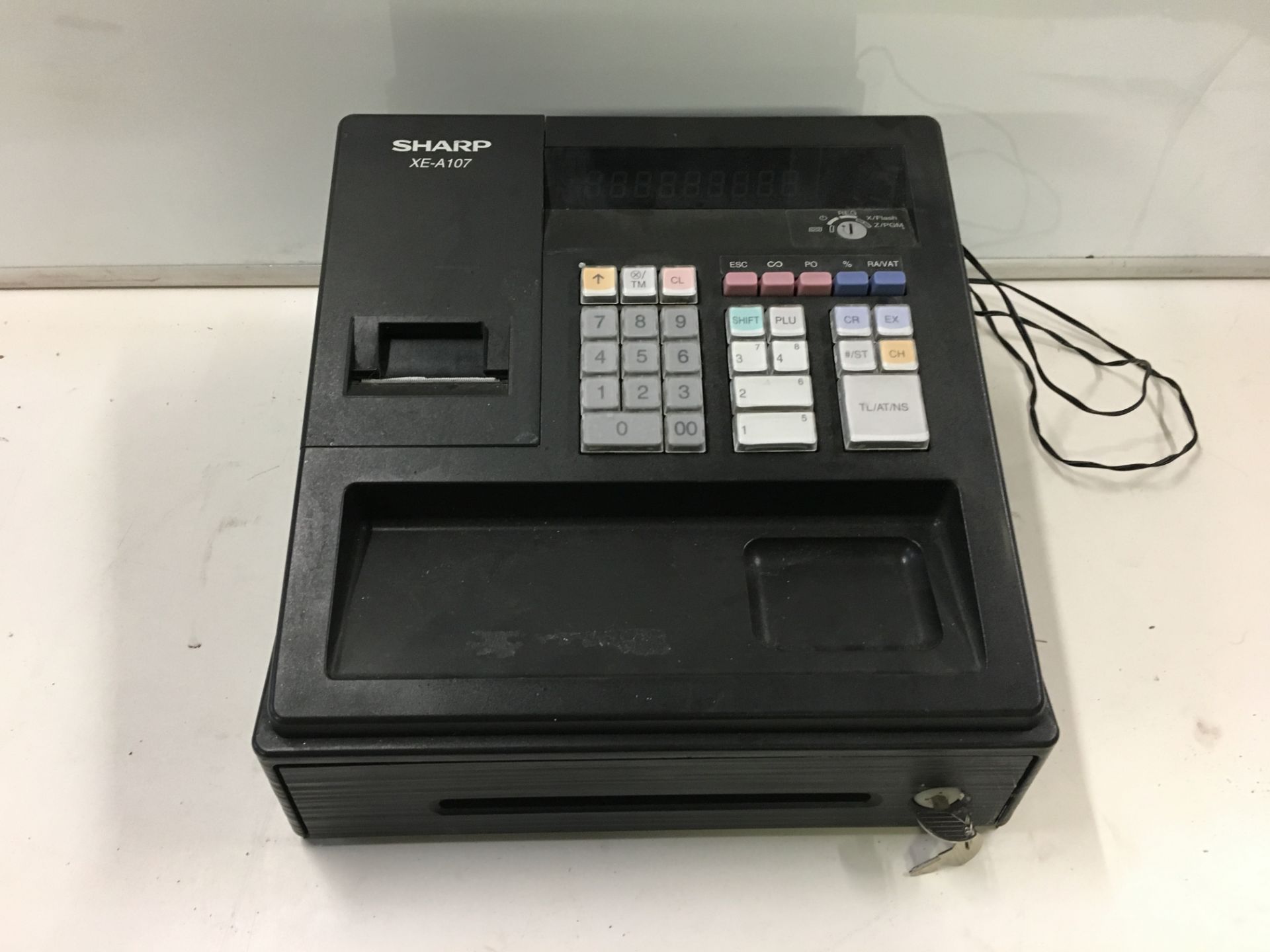 1 x Sharp XE-A107 Cash Register Machine RRP 250.00 (See Photos)