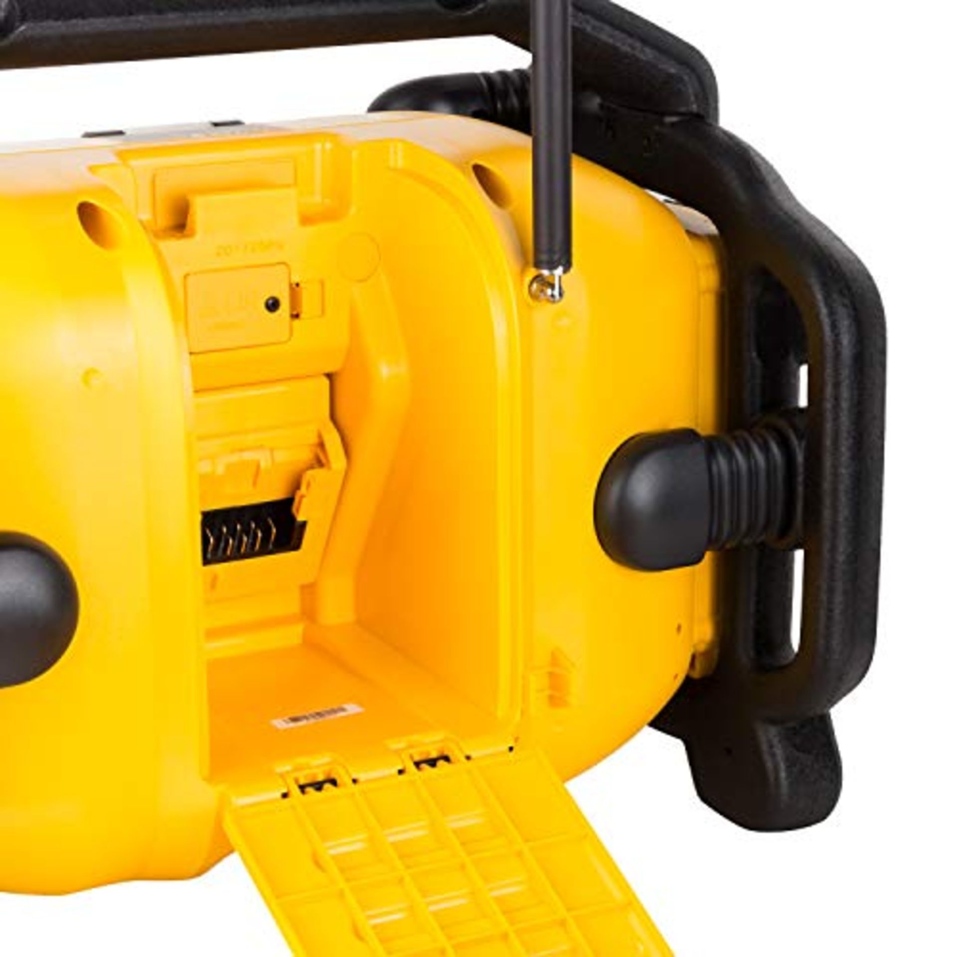 1 x Dewalt DCR017-QW DCR017 Site Radio with Charger Function XR-Li-Ion Battery or Mains Operated, 23 - Image 3 of 7