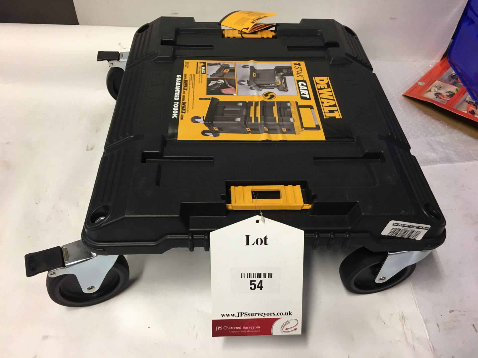 1 x Dewalt DWST1-71229 TSTAK System DW Cart, Yellow/Black, One Size | EAN: 0790295659112 | RRP £54.1 - Image 2 of 4