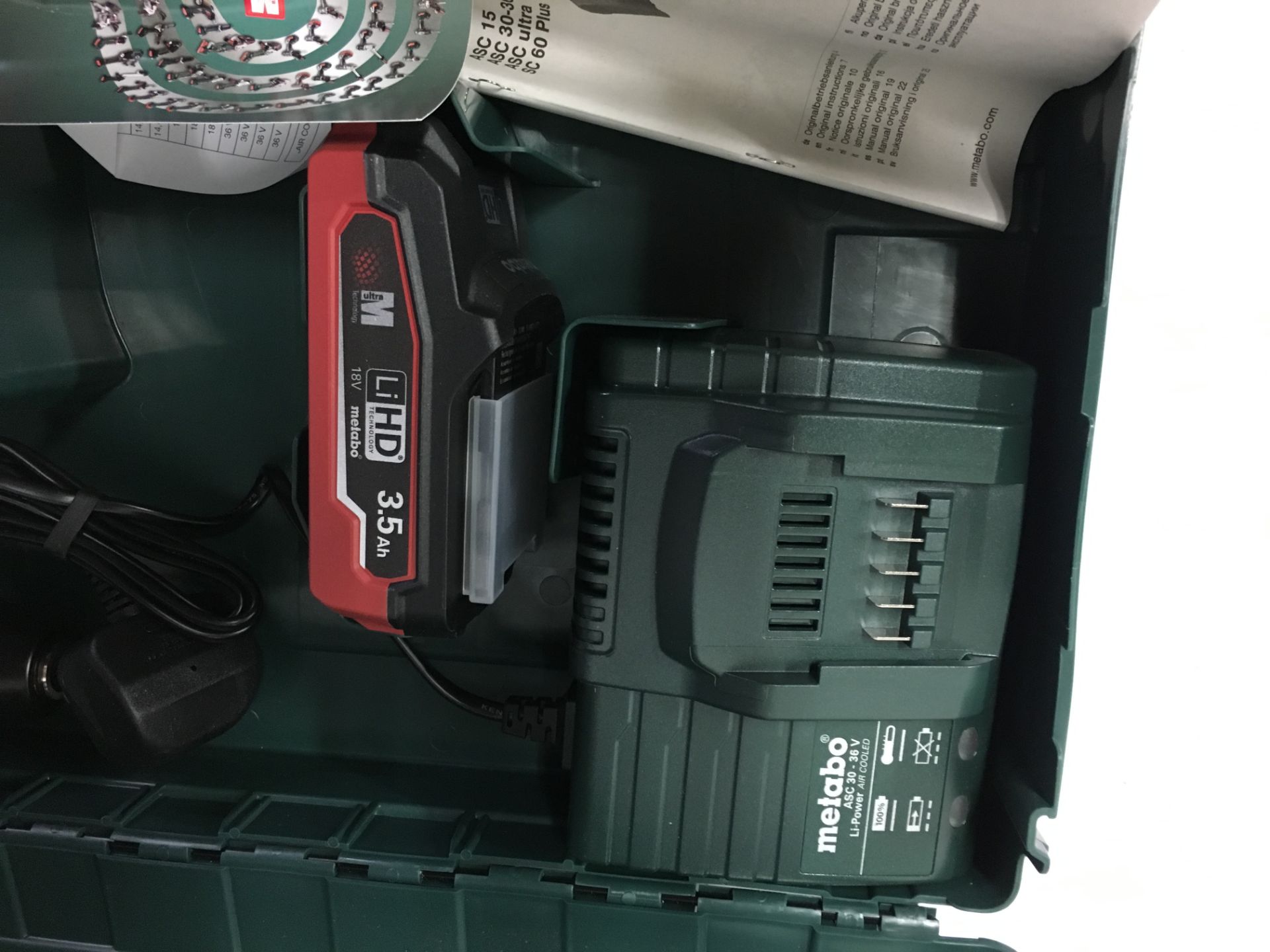 1 x Metabo SB 18 LT BL 18V Cordless Hammer Drill 2x 3.5Ah LiHD Batteries | EAN: 4007430318350 | RRP - Image 5 of 5