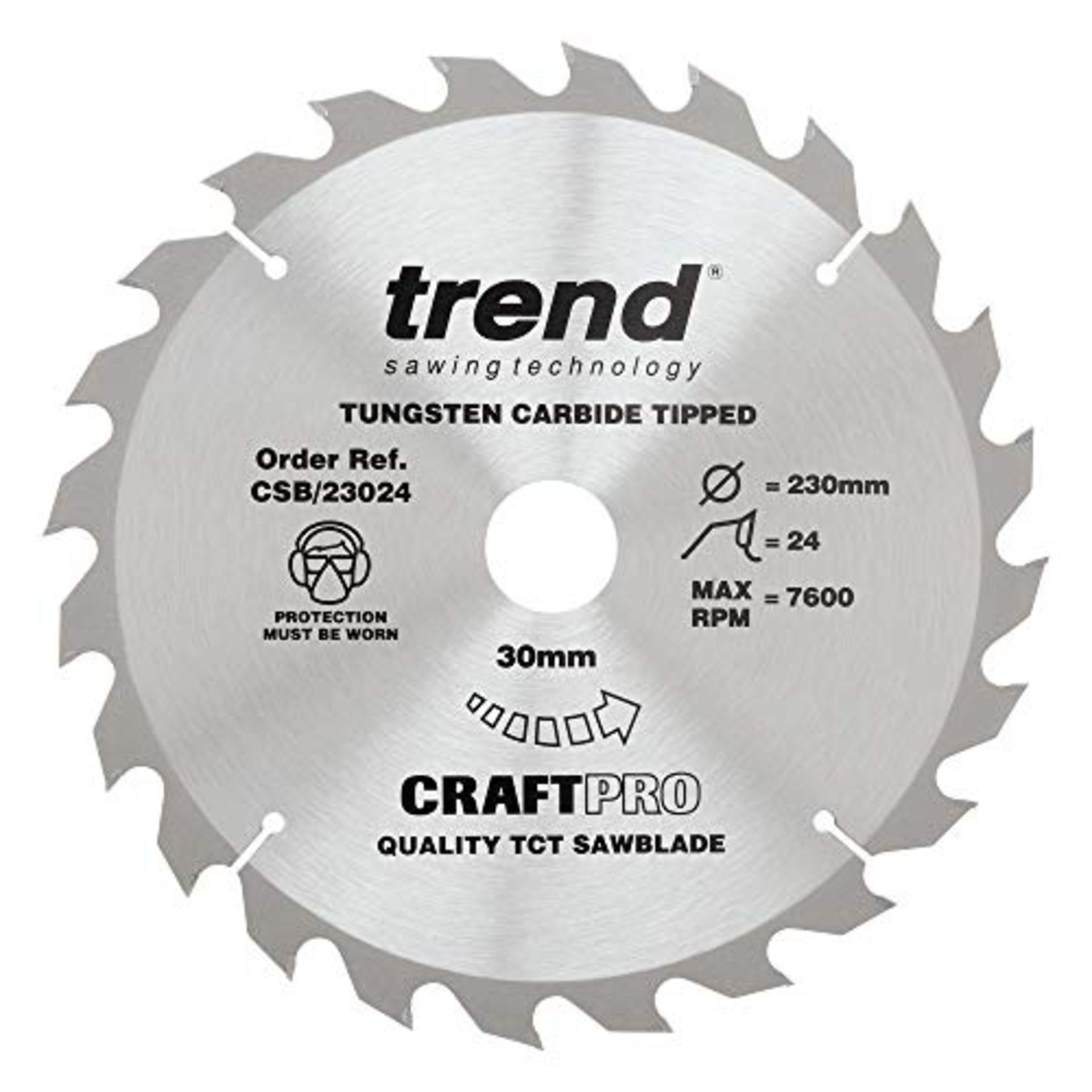 7 x Various trend Saw blades, as listed | RRP £ 124.21