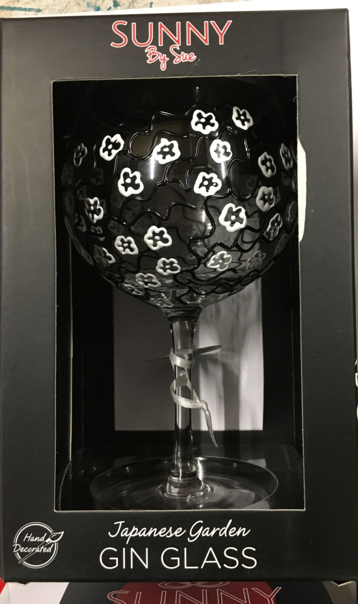 12 x Hand Decorated Gin Glasses (See Photos)