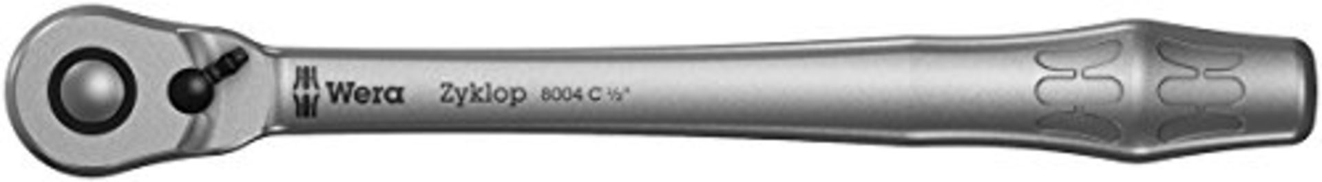 1 x Wera 8004 C Zyklop Switch Slim Ratchet, 1/2" Drive x 281 mm, 05004064001 | EAN: 4013288174062 |