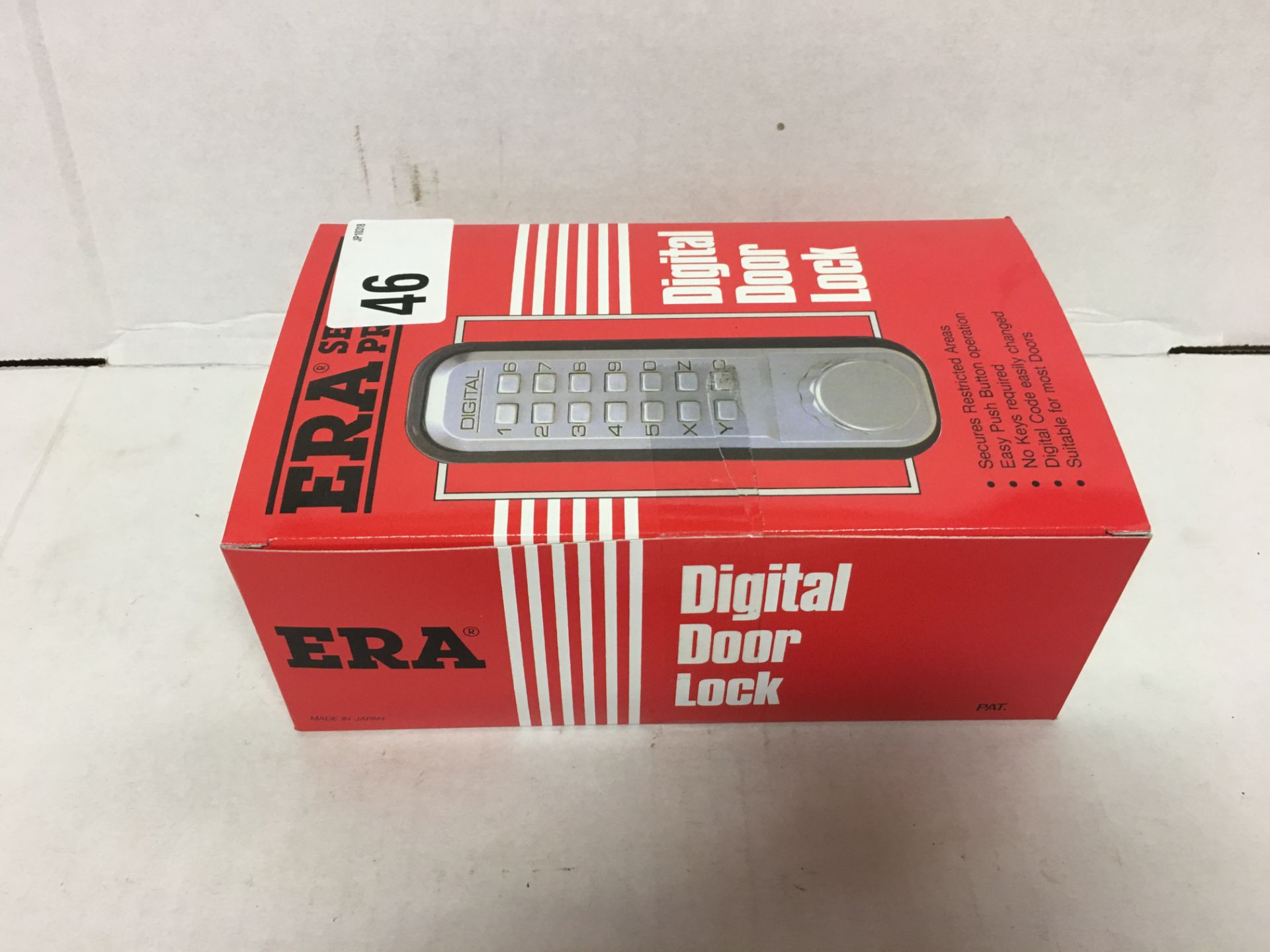 1 x ERA 29151 Digital Lock Satin | EAN: 5011988291514 | RRP £148.08 - Image 2 of 2