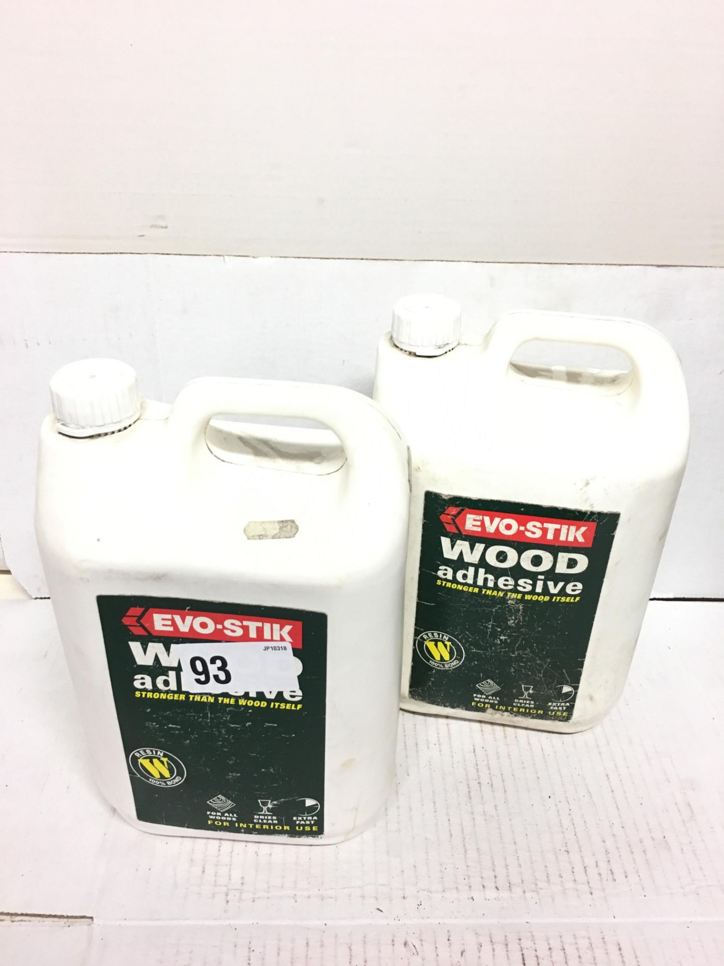 2 x Evo- Stik EVORW5L Wood Adhesive Resin W - 5 Litre 715912 | EAN: 5053440299904 | RRP £169.88 - Image 2 of 2