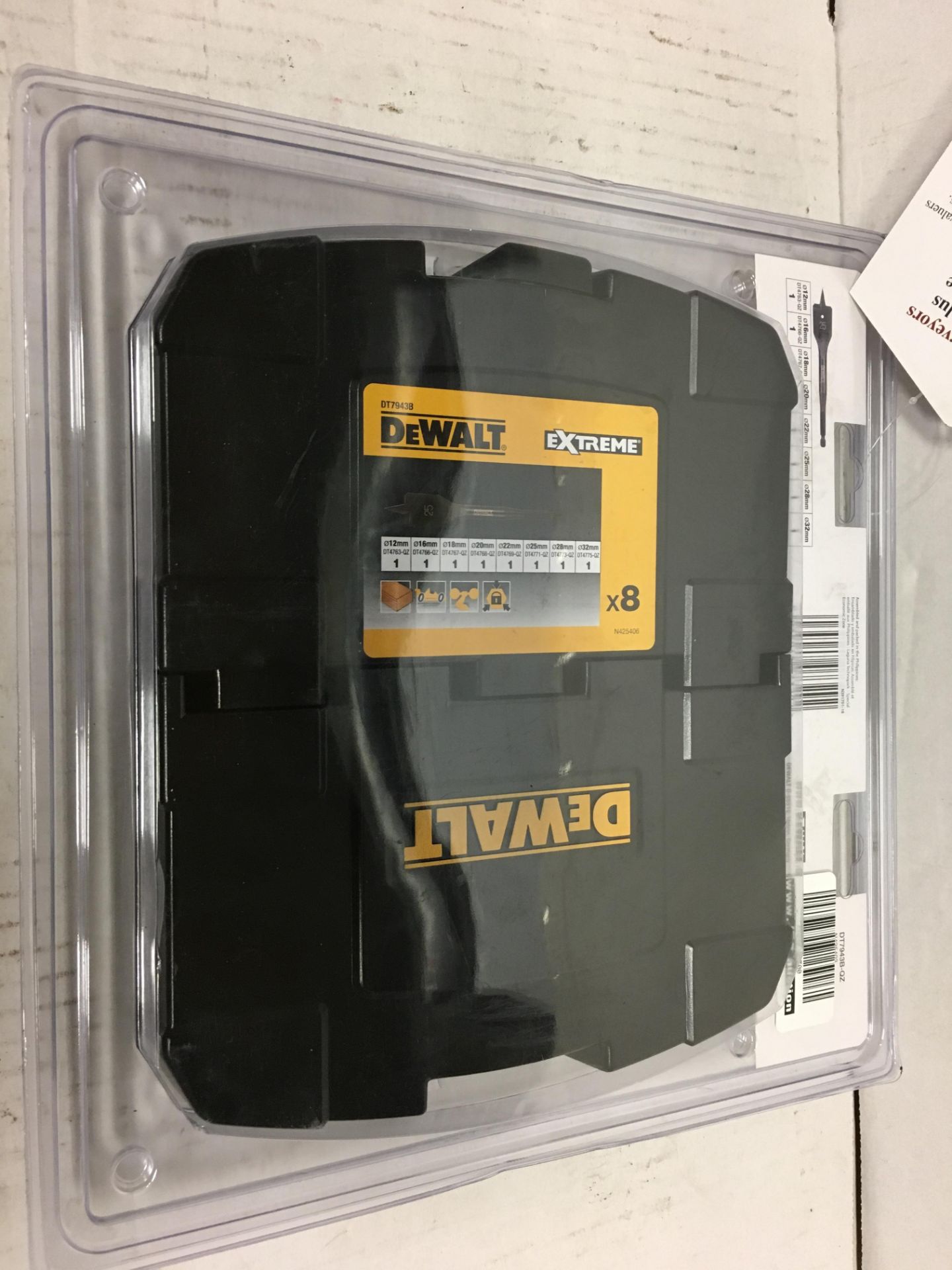 1 x DeWalt DT7943B-QZ Extreme Flatbit Tough Case Set | EAN: 5035048073292 | RRP £49.91 - Image 5 of 5