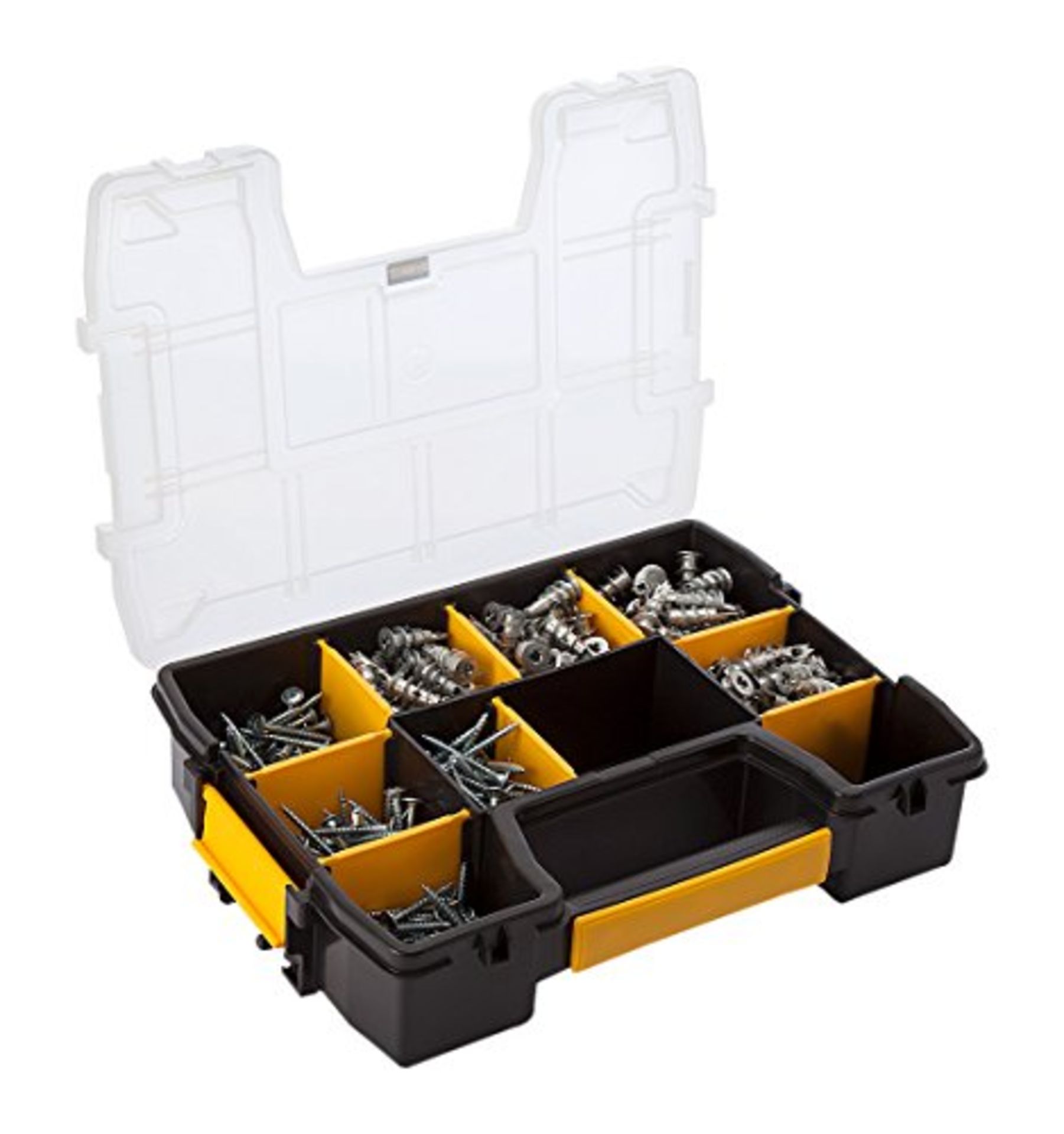 2 x DEWALT DWSLZIPIT Plasterboard Anchor Kit - Black (200-Piece) | EAN: 5035048488737 | RRP £29.98