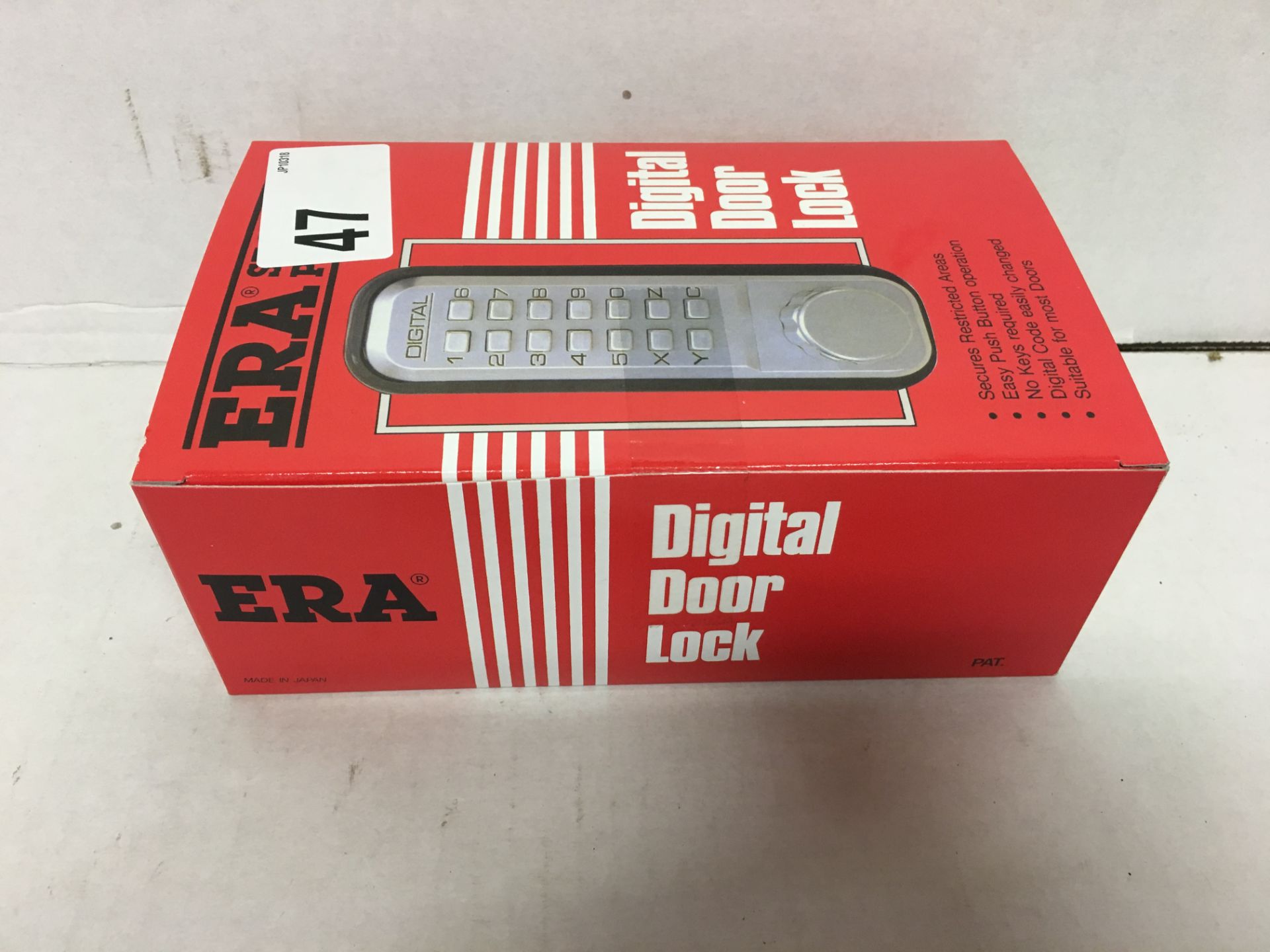 1 x ERA 29151 Digital Lock Satin | EAN: 5011988291514 | RRP £148.08 - Image 2 of 2