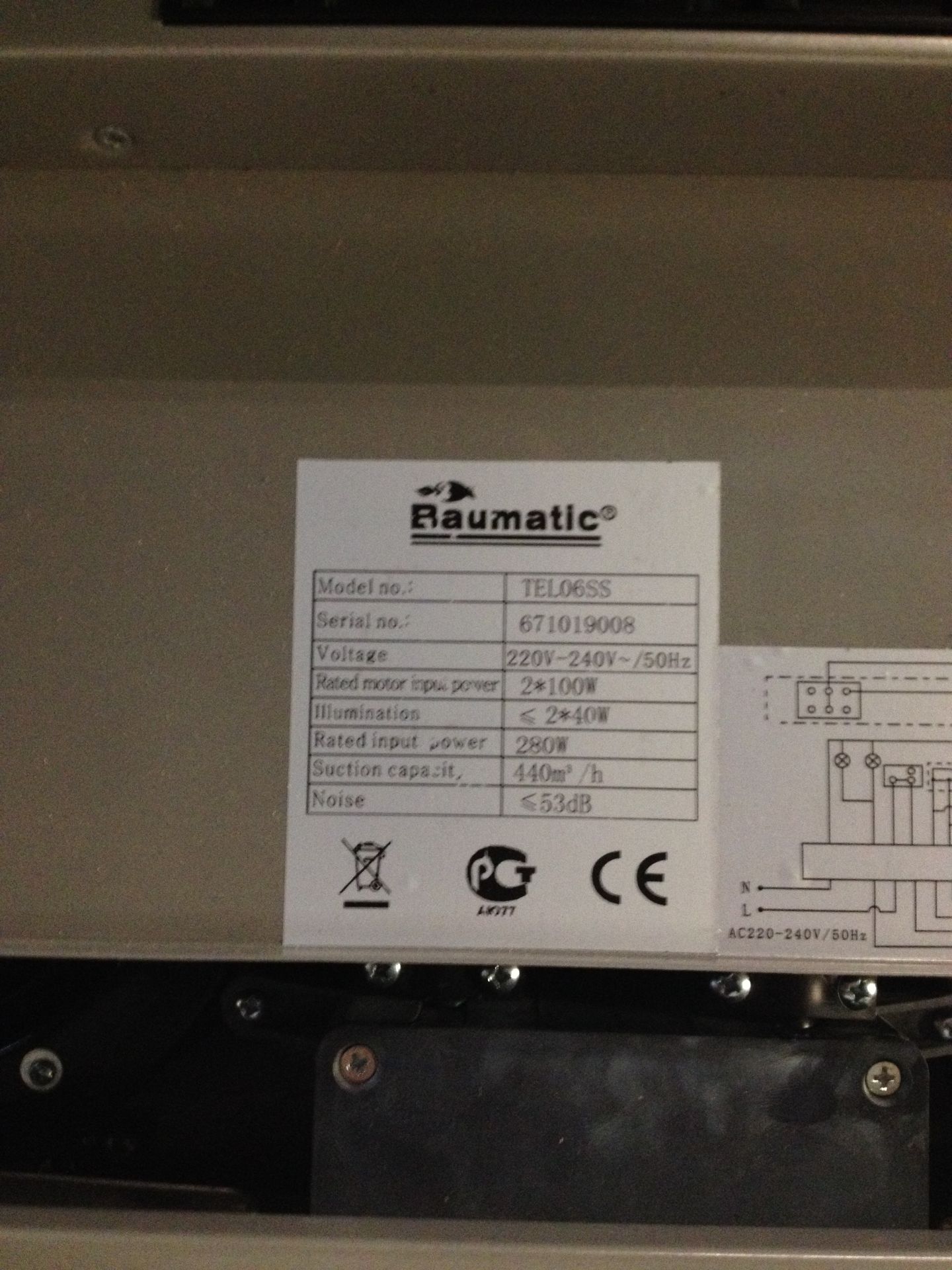 1 x Extraction fan Unit (See description) - Image 2 of 2