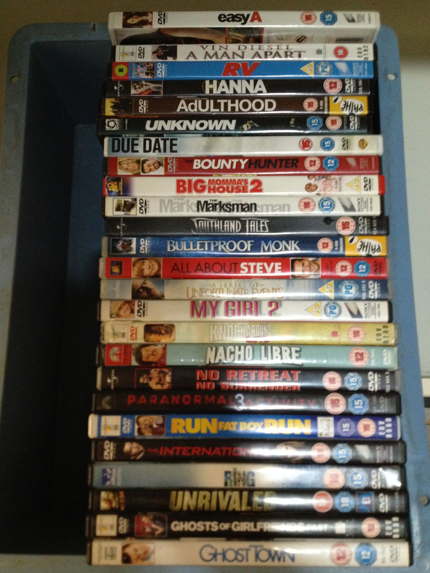 25 x Bundle of Various Unsealed DVD's (See Photos)