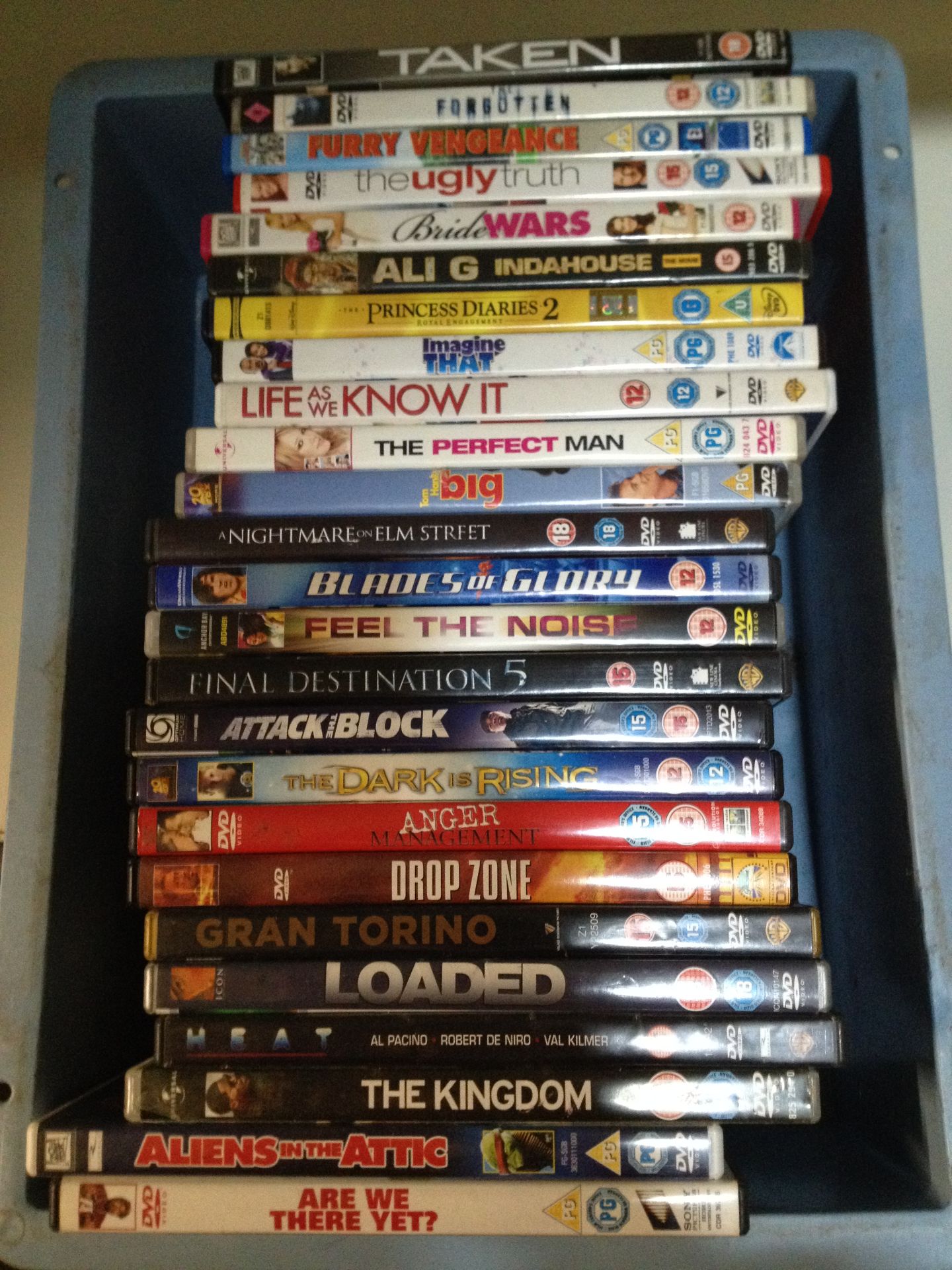 25 x Bundle of Various Unsealed DVD's (See Photos)