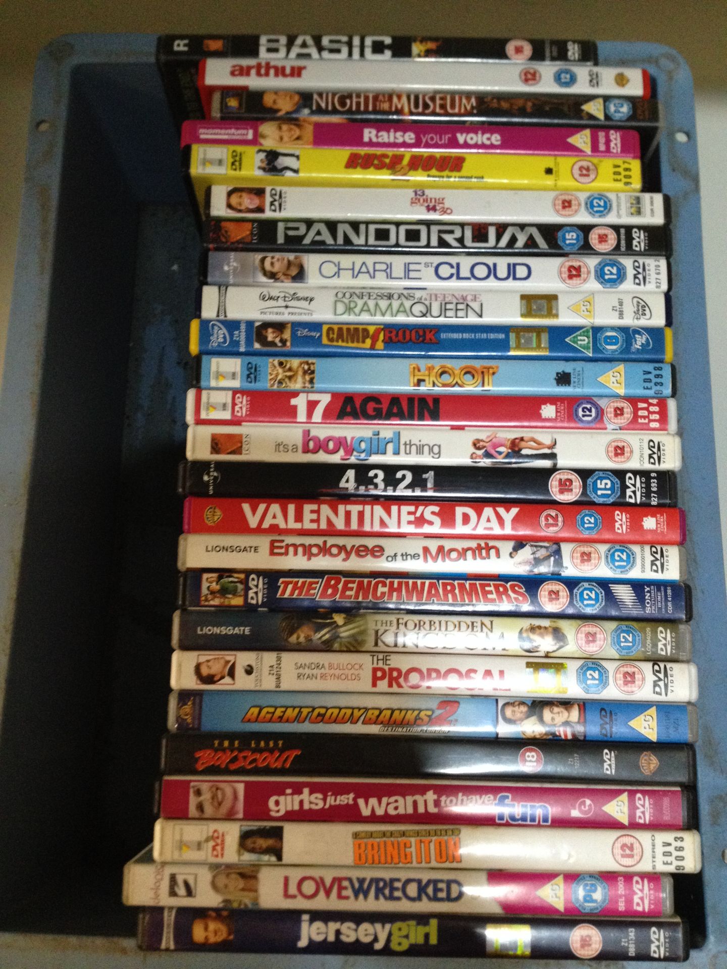 25 x Bundle of Various Unsealed DVD's (See Photos)