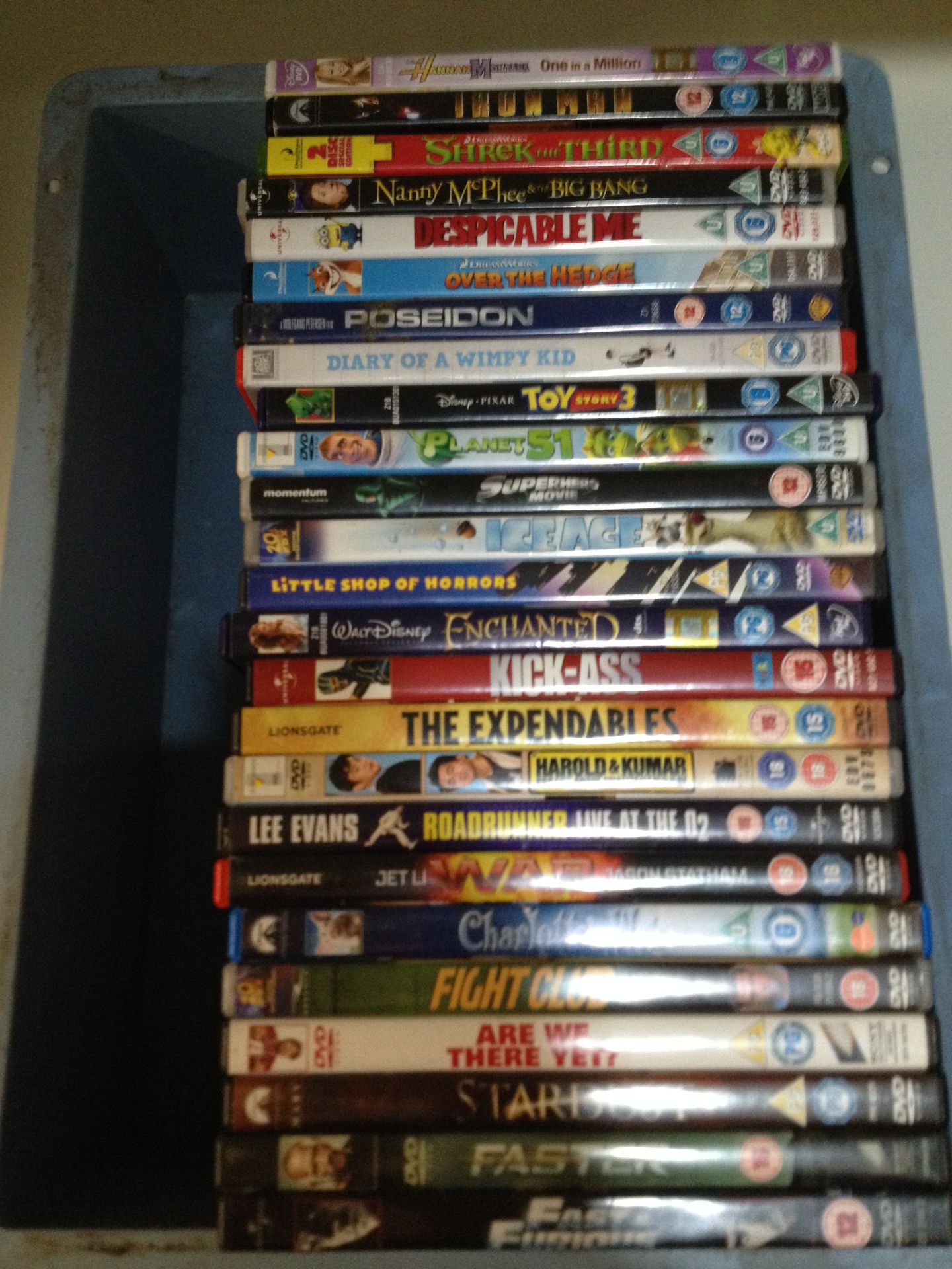 25 x Bundle of Various Unsealed DVD's (See Photos)