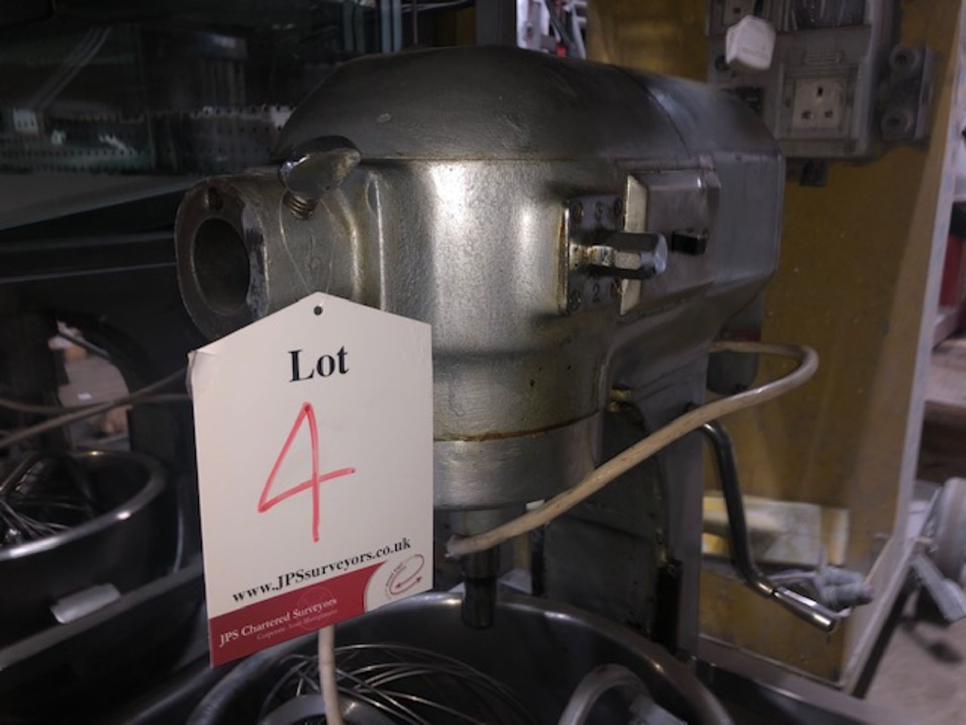 Hobart AE200 Planetary Dough Mixer w/ Bowl & Attachment - Image 4 of 5