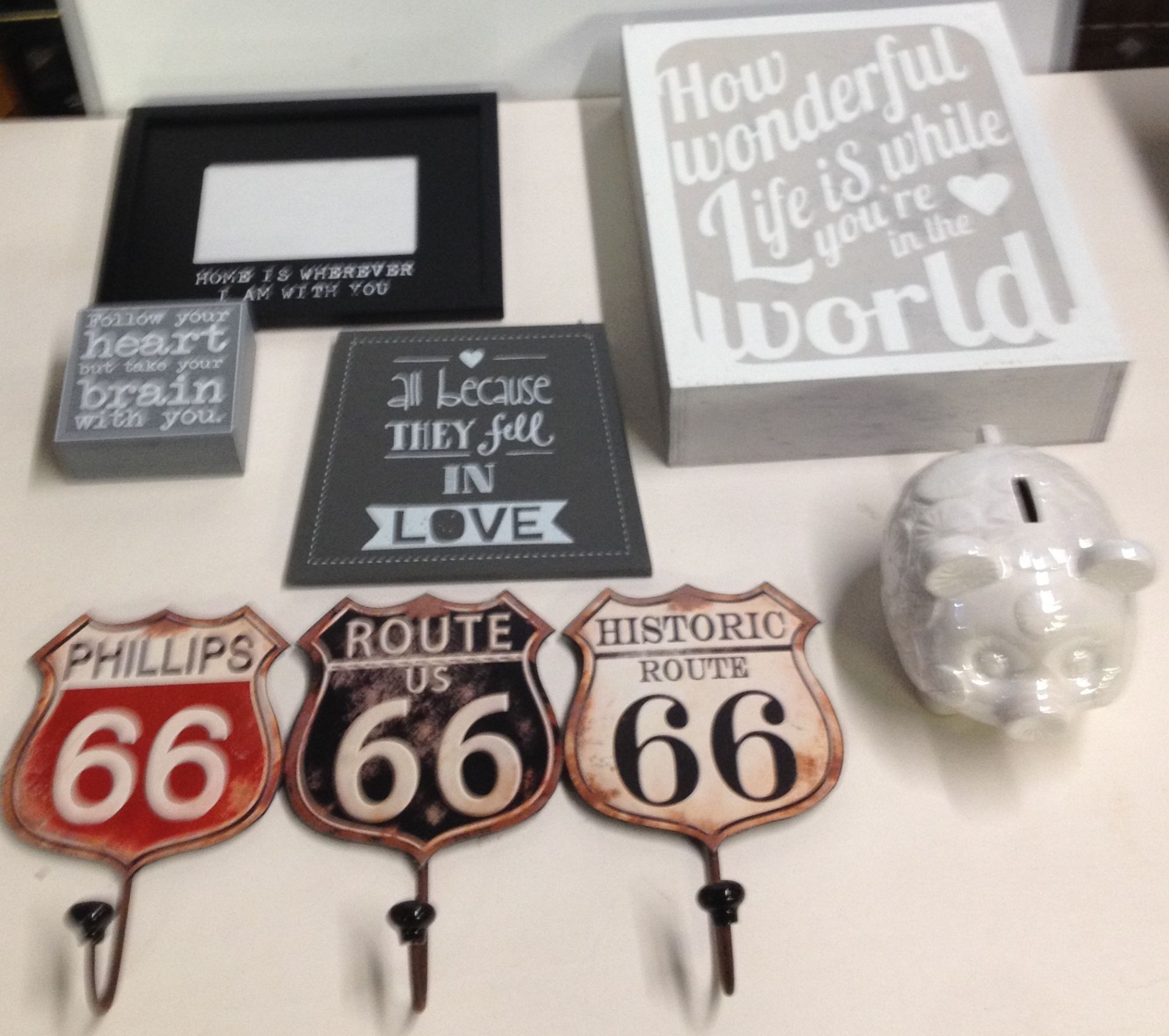 Mixed Lot Of Wall Signs/Wall Plaques, see description - Image 9 of 9