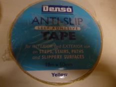 7 x Denso ASTY18 Anti-Slip Tape 50mm x 18m - Yellow SYLASTY18 | EAN: 5011768220512 | RRP £409.01