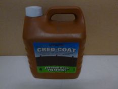 1 x Langlow Creo-Coat Exterior Wood Treatment - 4 Litre - Light | EAN: 5014205002757 | RRP £13.96