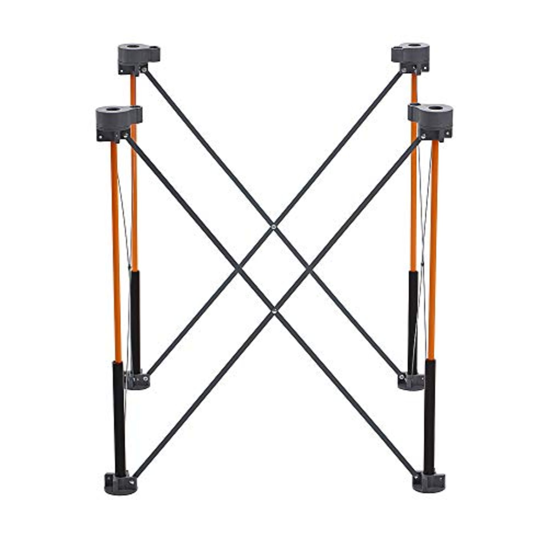 1 x Bora Centipede 2' x 2' Work Support Sawhorse, 4 x-Cups, 2 Quick Clamps, C/S Bag, CK4S | EAN: 087 - Image 3 of 8