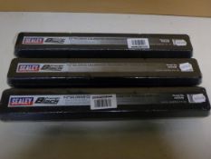 3 x Sealey AK624B 1/2"Sq Drive Calibrated Micrometer Torque Wrench Black Series | EAN: 5054511163902