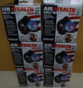 6 x Trend SM AIR Stealth Half MASK Medium/Large | EAN: 5027654058657 | RRP £135.66