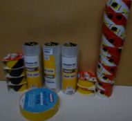 18 x Various tapes, as listed | RRP £ 187.04