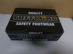 1 x Tuffking 9552 S1P Brown Chelsea Dealer Steel Toe Cap Safety Boots Work Boot PPE (10 UK) | EAN: 5