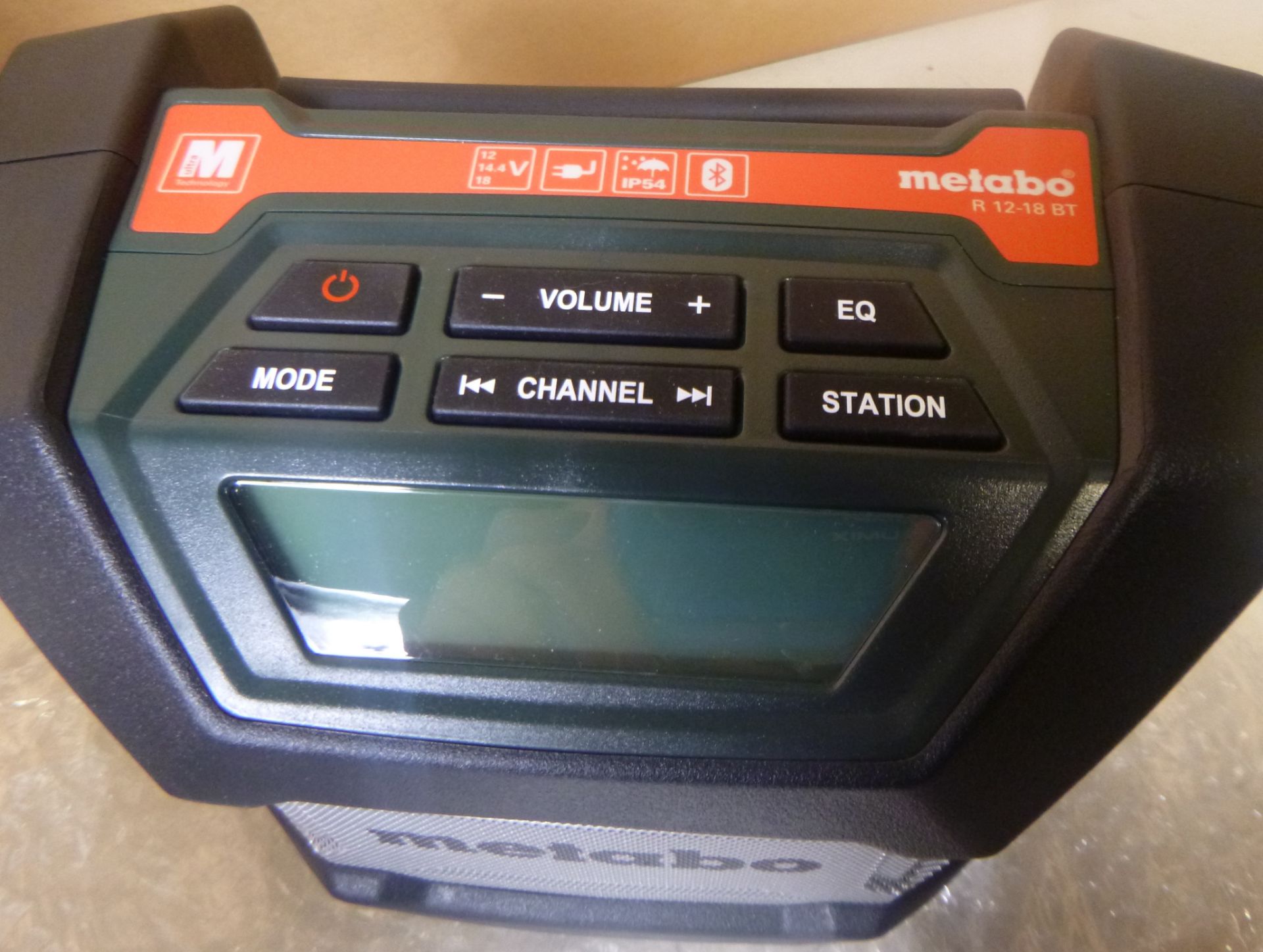 1 x Metabo R 12-18 BT (600777380) Cordless Worksite Radio (Bare Unit) | EAN: 4007430336576 | RRP £54 - Image 3 of 3