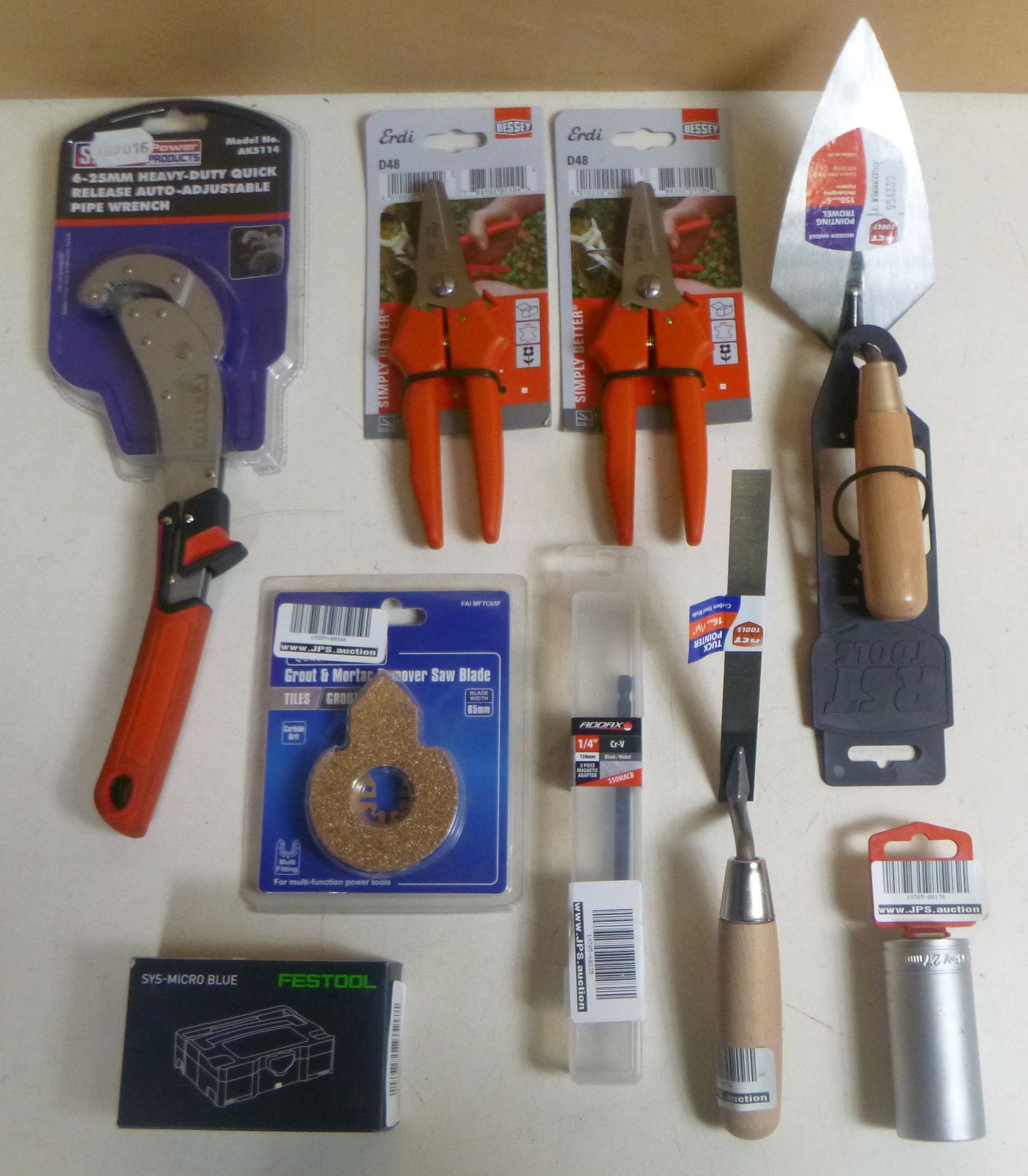 25 x Various tools, as listed | RRP £ 309.32