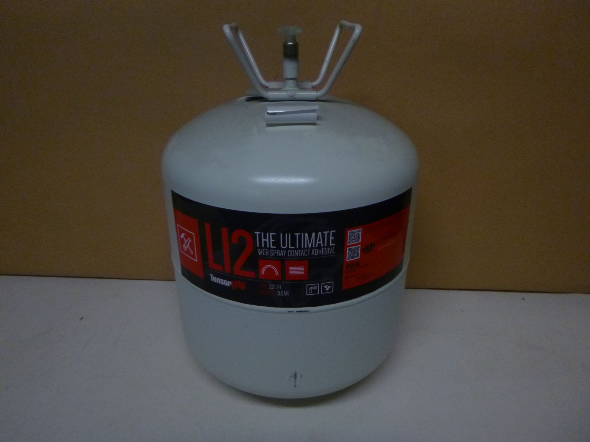 1 x Tensorgrip L12 The Ultimate Web Spray Contact Adhesive 22 Litre Canister | RRP £190