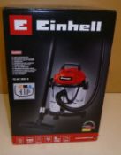 1 x Einhell 2342370 TC-VC1812S 12 Litre Wet Dry Site Vacuum Cleaner 240v, 1250 W, Multi | EAN: 40068